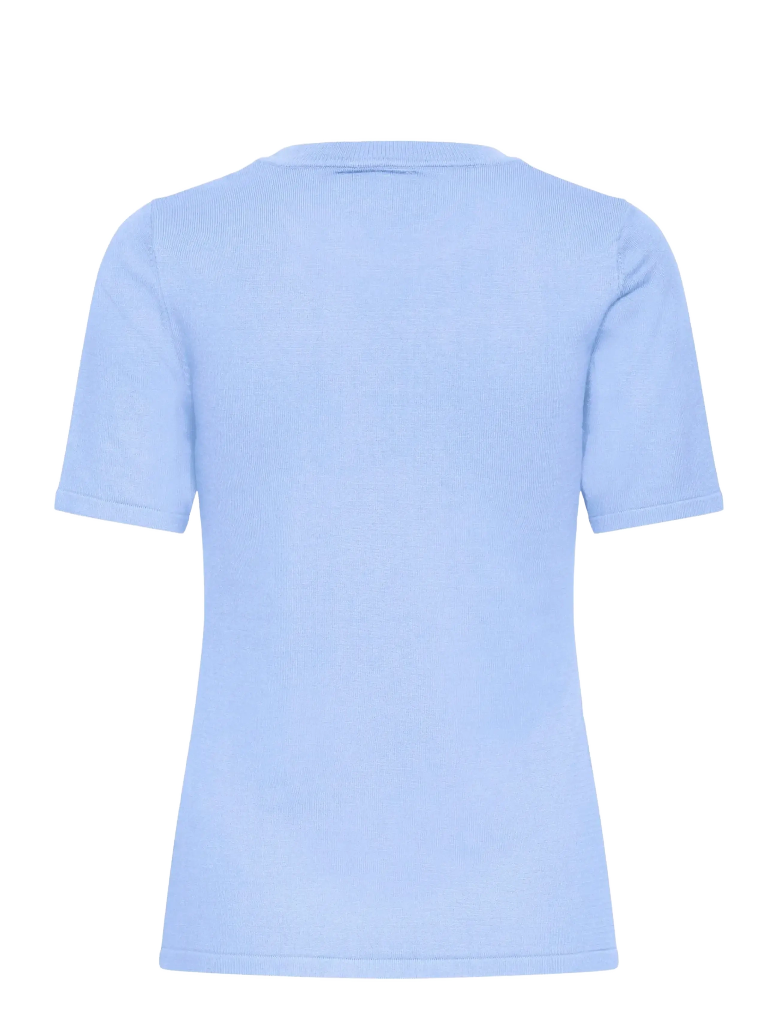 ICHI - IHLULS O-NECK SS - megztiniai - bel air blue - 2