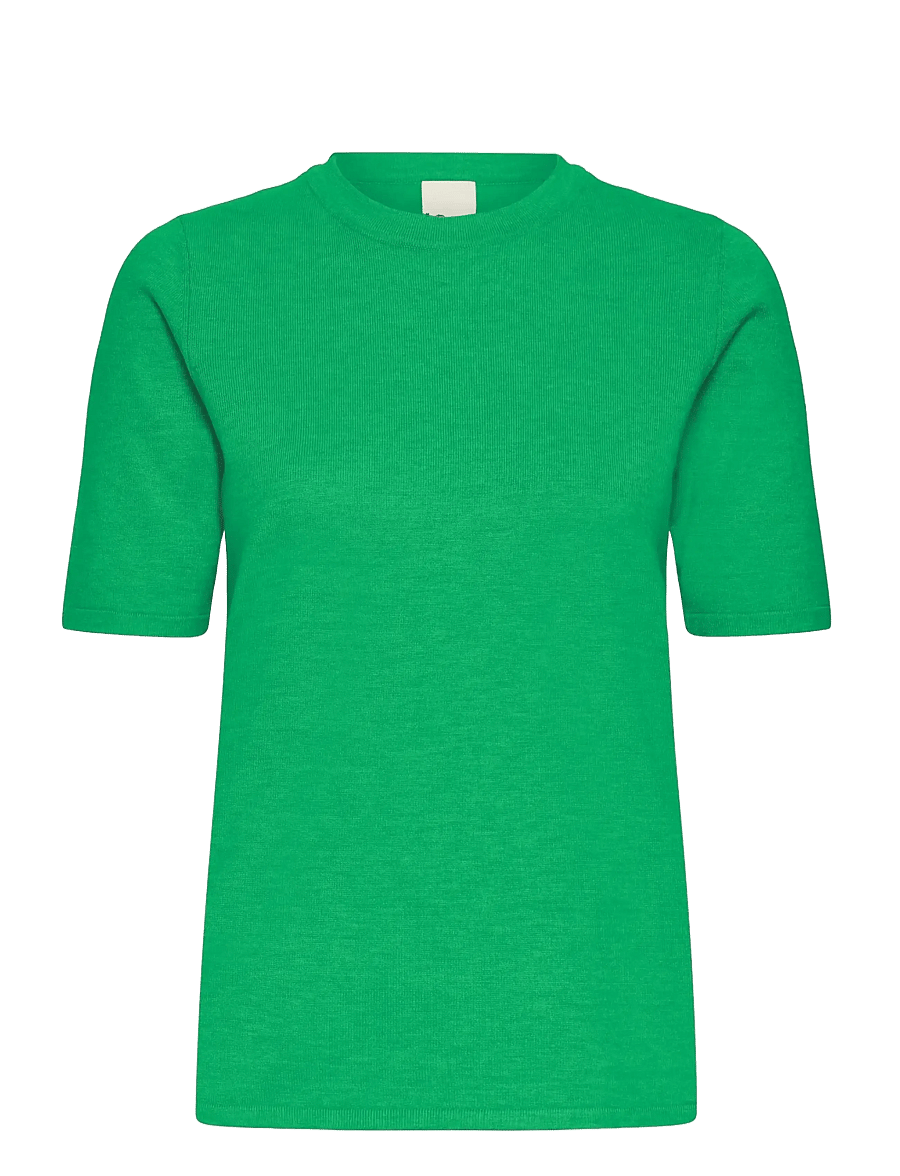 ICHI - IHLULS O-NECK SS - pullover - kelly green - 1