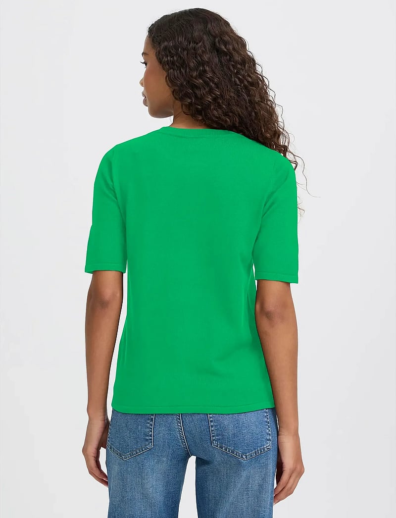 ICHI - IHLULS O-NECK SS - pullover - kelly green - 4