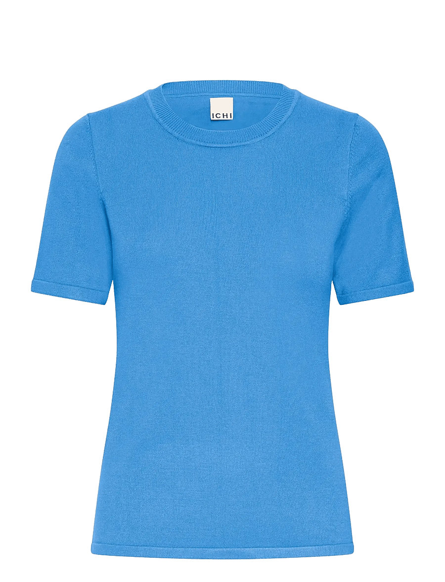 ICHI - IHLULS O-NECK SS - pullover - nebulas blue - 1