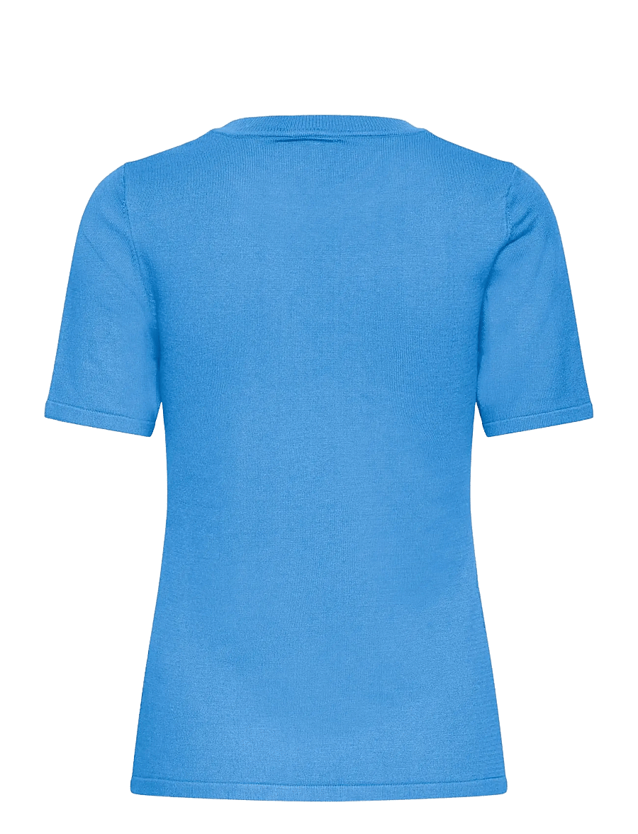 ICHI - IHLULS O-NECK SS - pullover - nebulas blue - 2