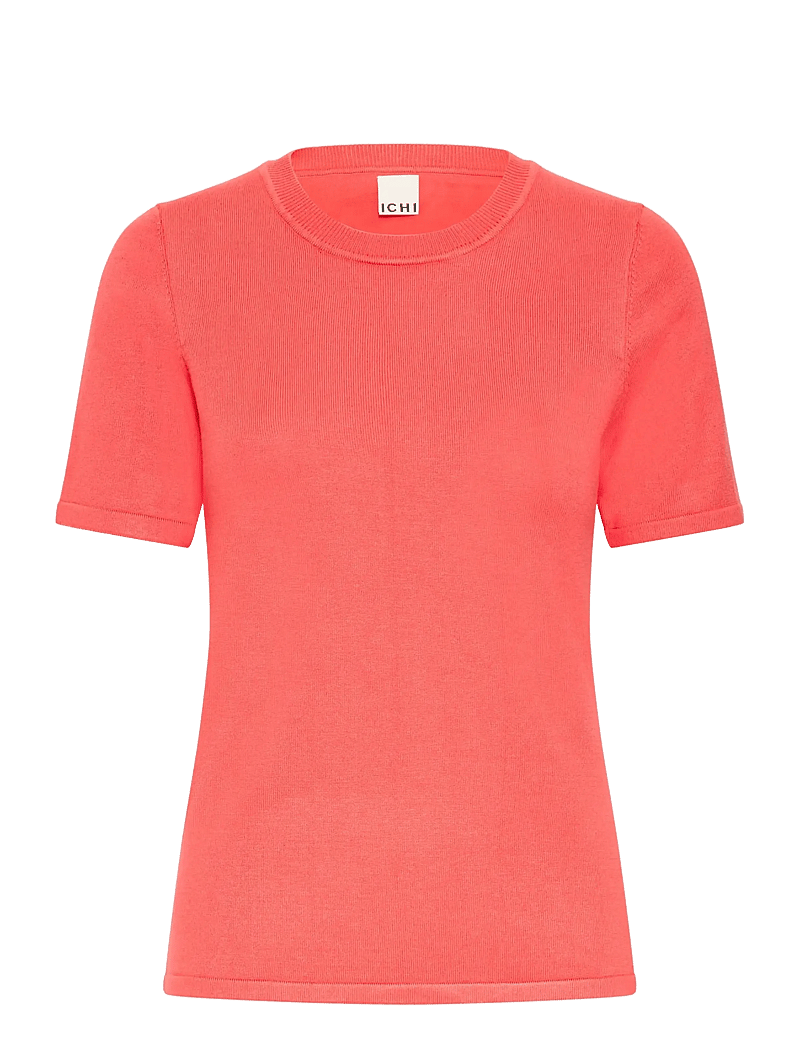 ICHI - IHLULS O-NECK SS - pullover - teaberry - 1