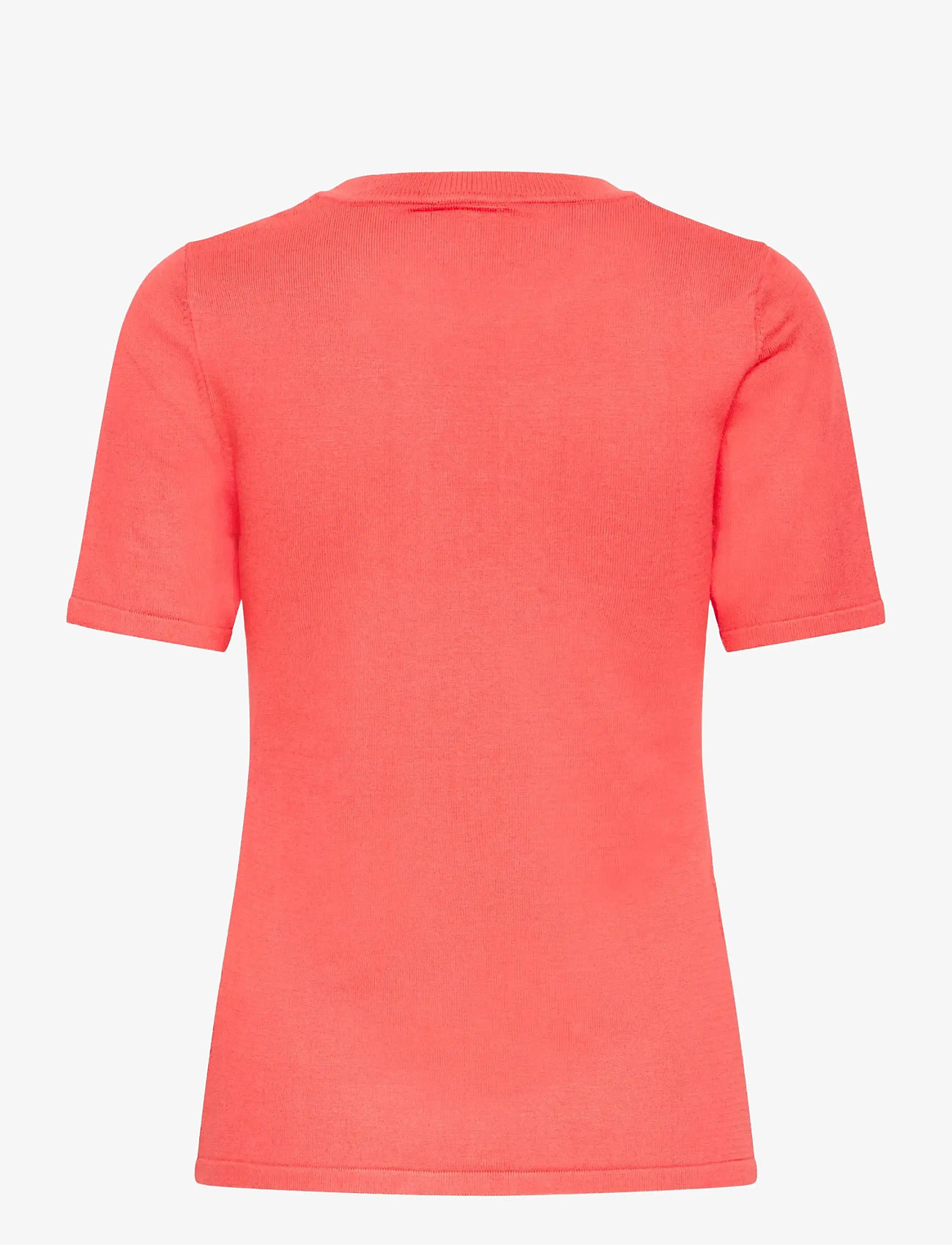 ICHI - IHLULS O-NECK SS - striktrøjer - teaberry - 2