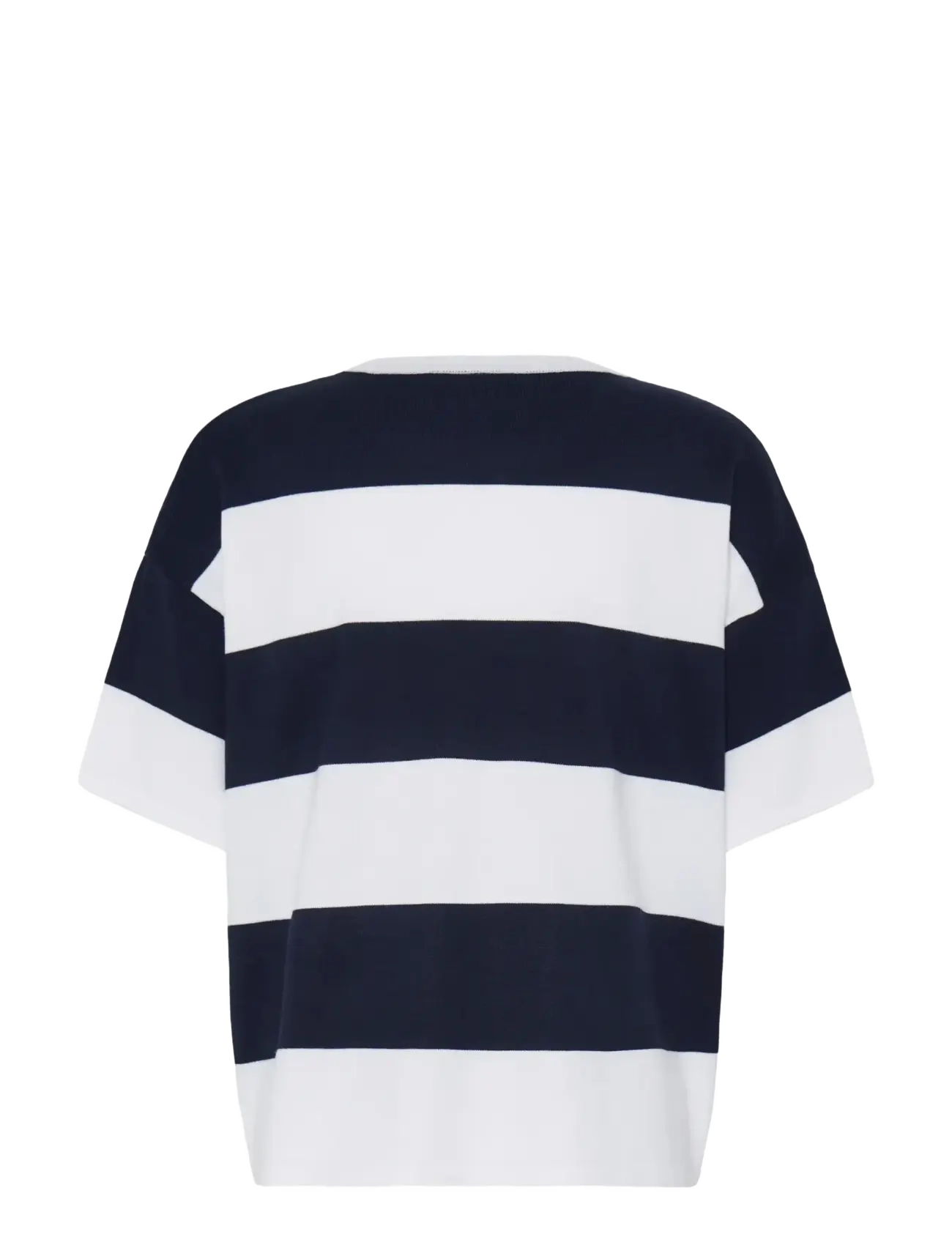ICHI - IHLULS LOOSE SS - pullover - wide total ec white stripe - 2