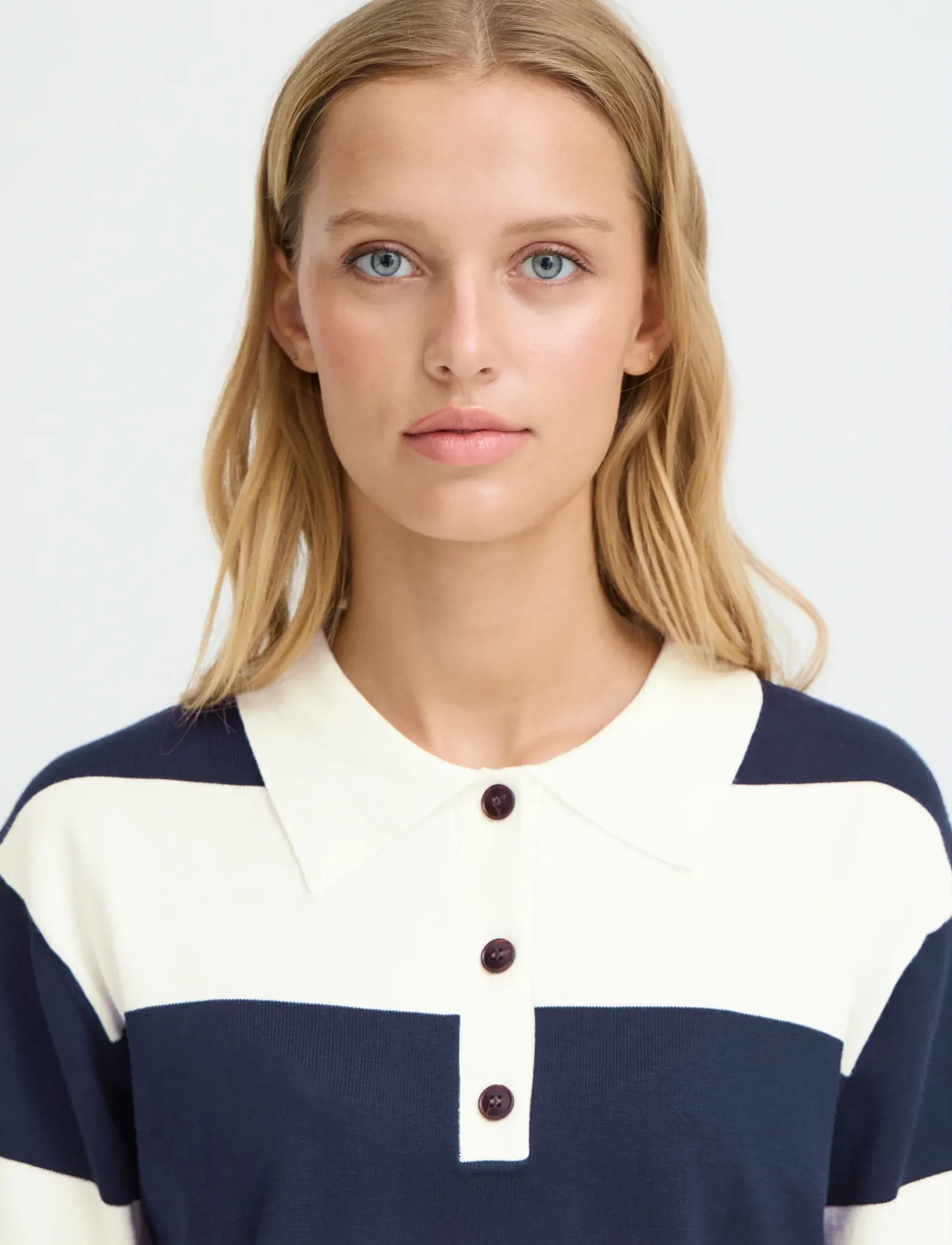 ICHI Ihluls Polo Ss blusar dam – bild 5