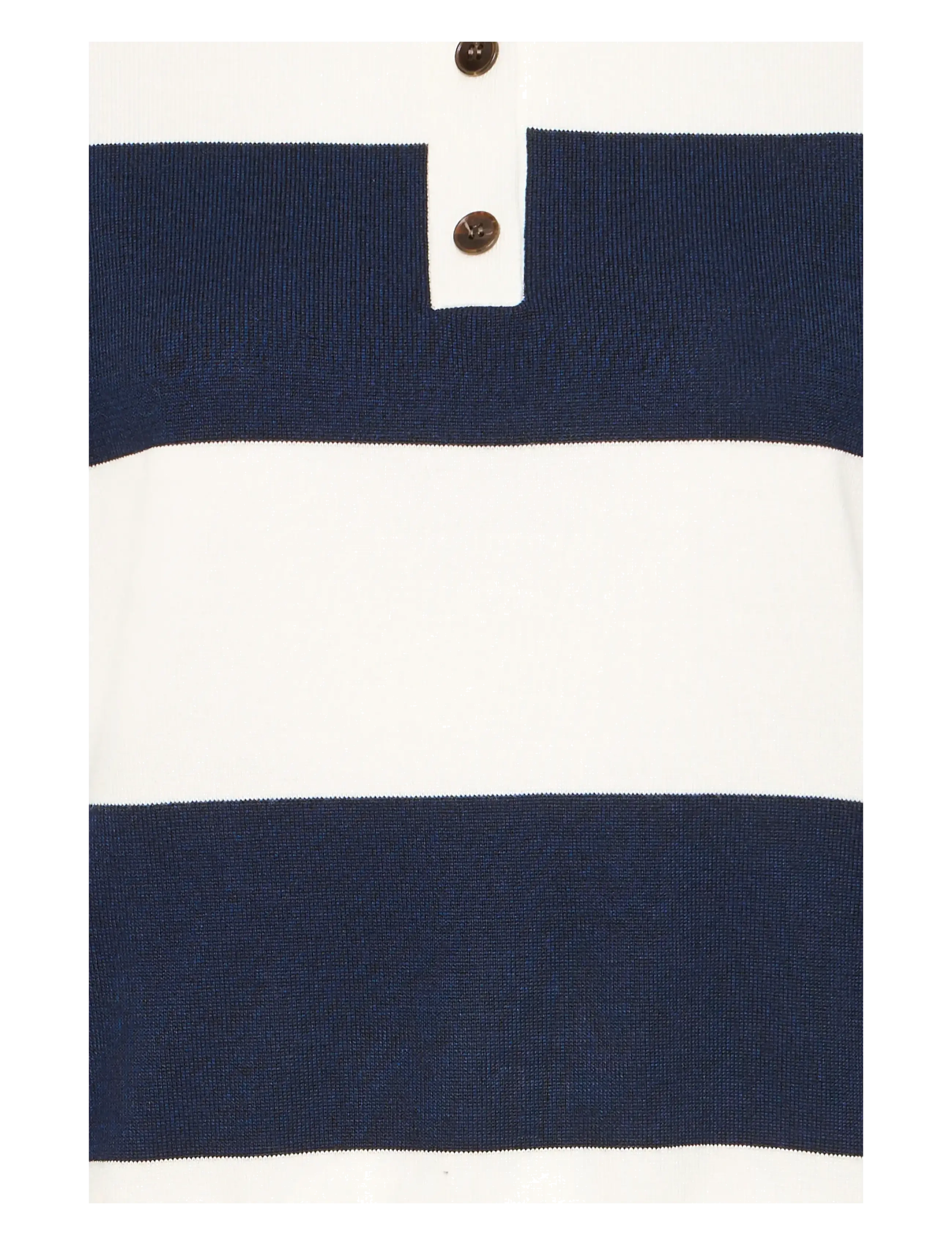 ICHI - IHLULS POLO SS - laveste priser - wide total ec white stripe - 3