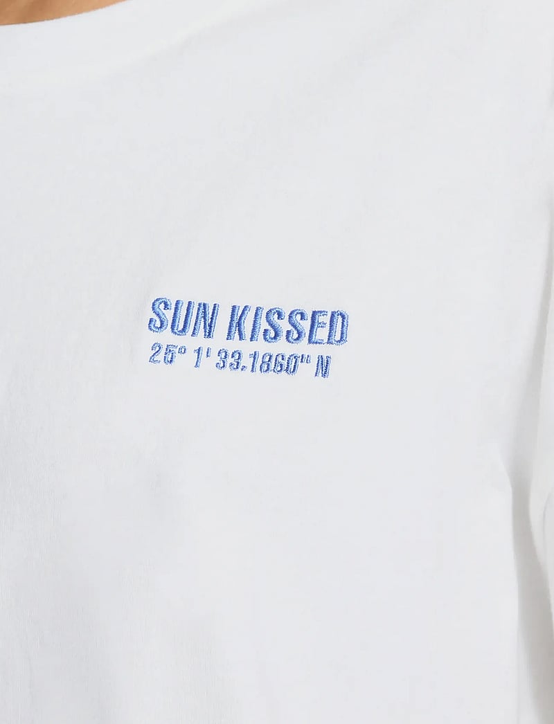 ICHI - IHNICA SS4 - crop tops - cloud dancer / wedgewood - 3