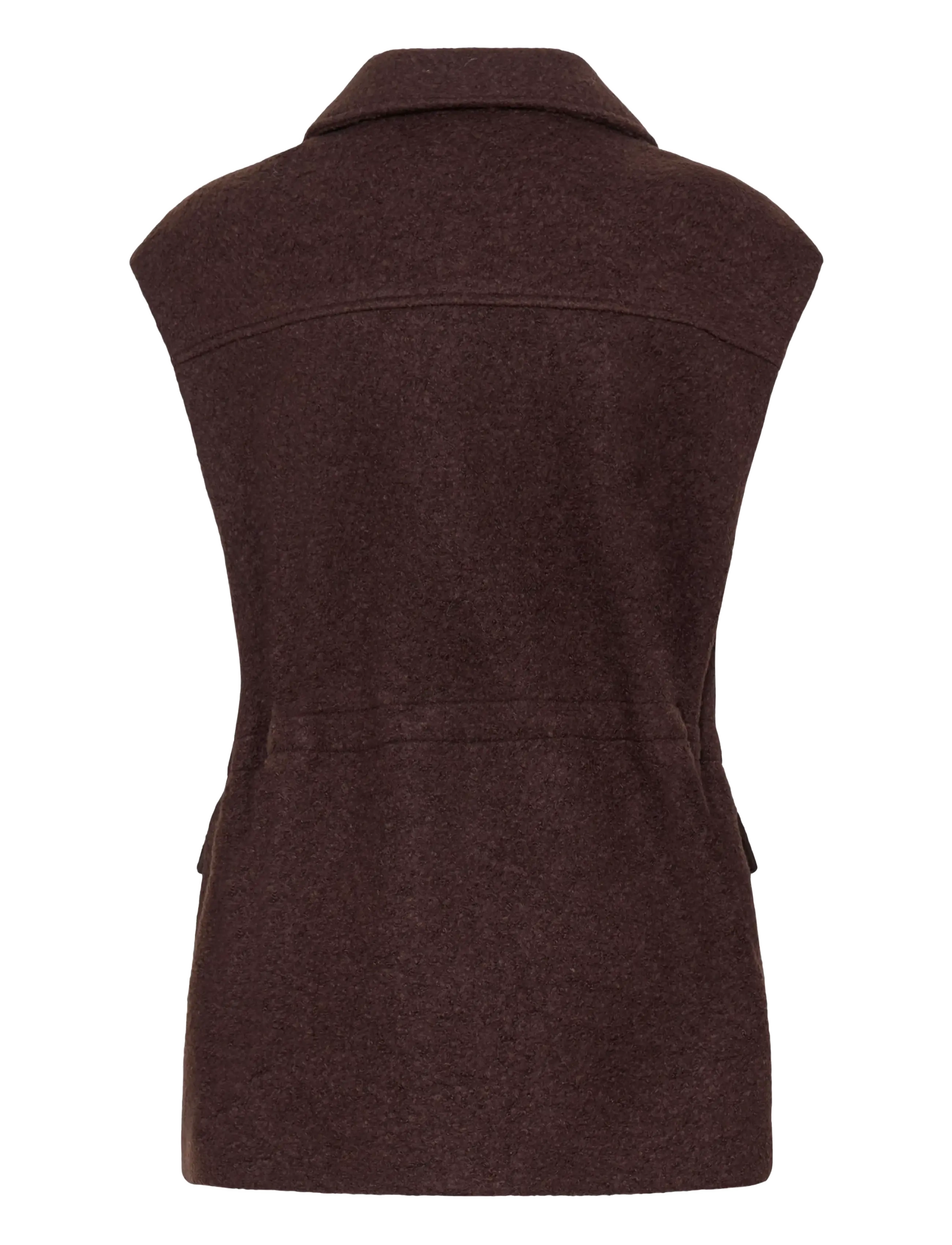 ICHI - IHSTIPA WA - fleece- und teddy-westen - mole' - 2