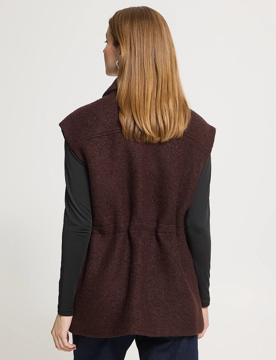 ICHI - IHSTIPA WA - fleece- und teddy-westen - mole' - 3
