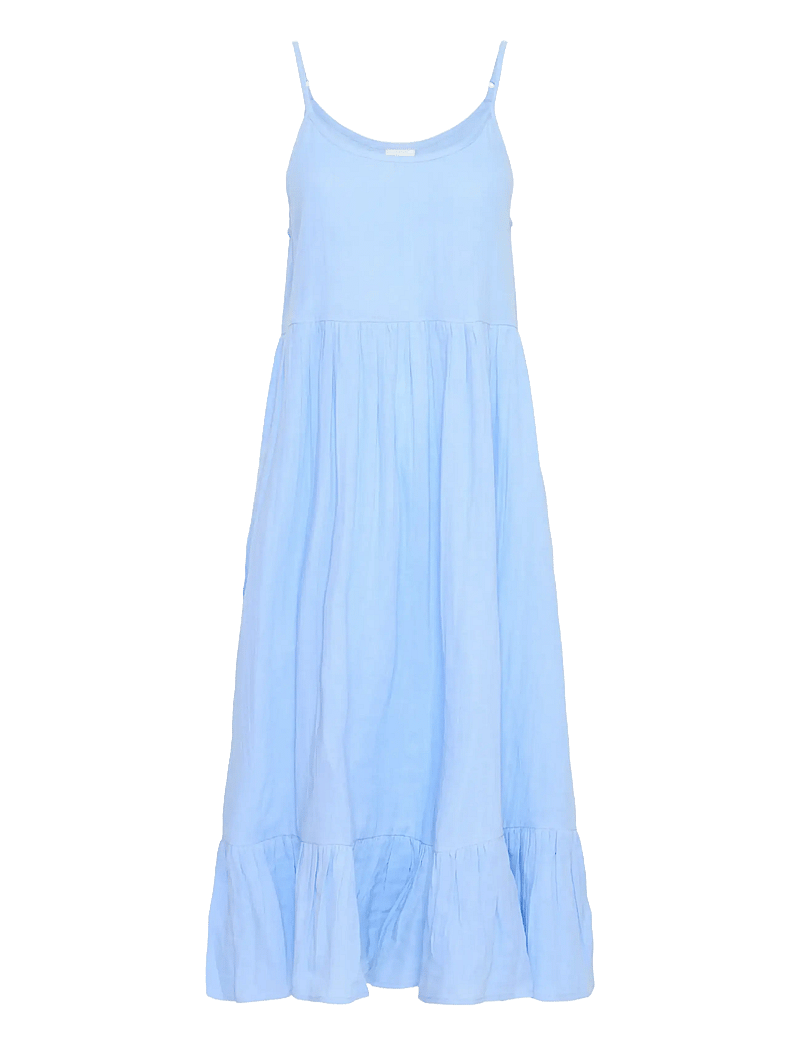 ICHI - IAFOXA MIDI DR - sommerkleider - placid blue - 0