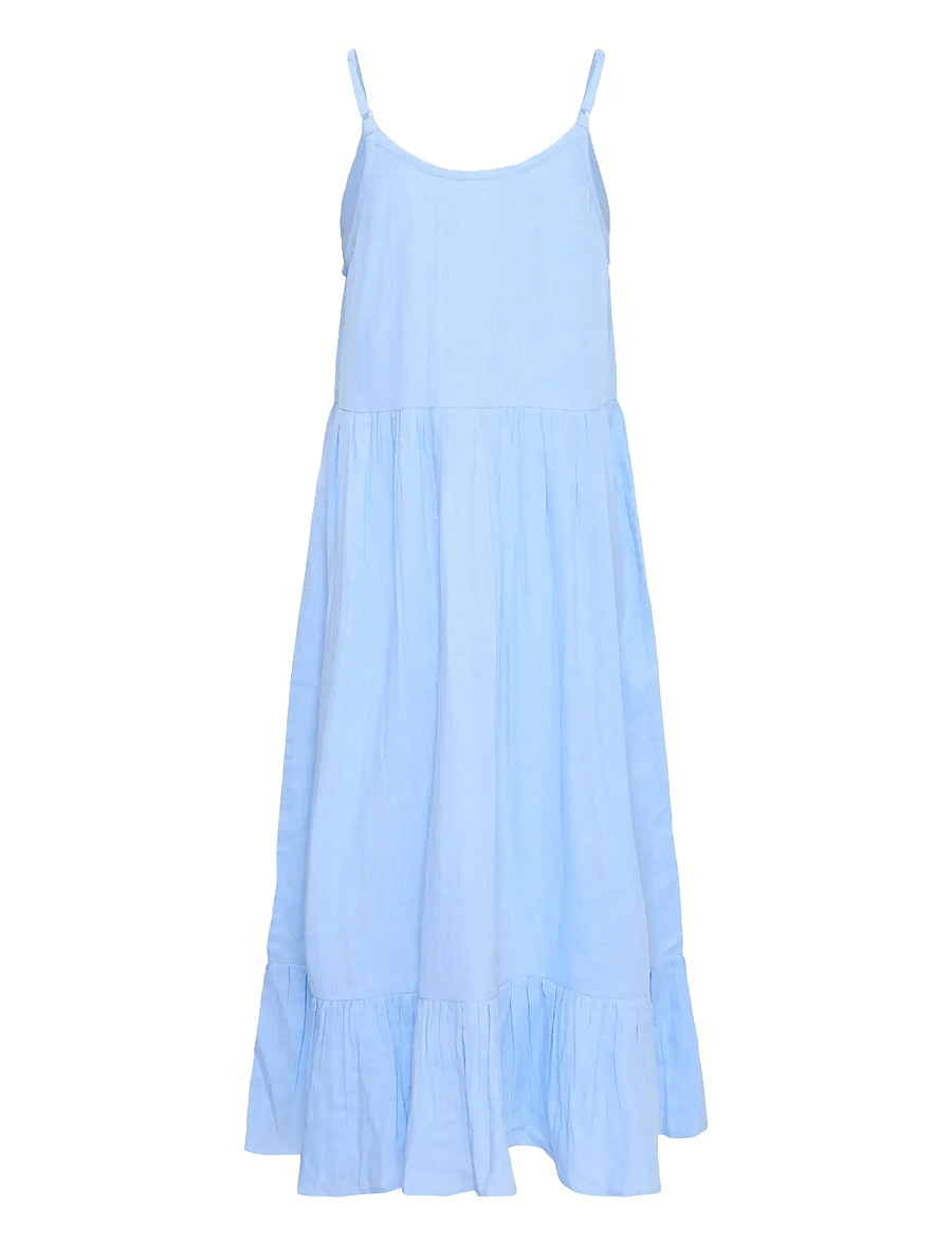 ICHI - IAFOXA MIDI DR - sommerkleider - placid blue - 1