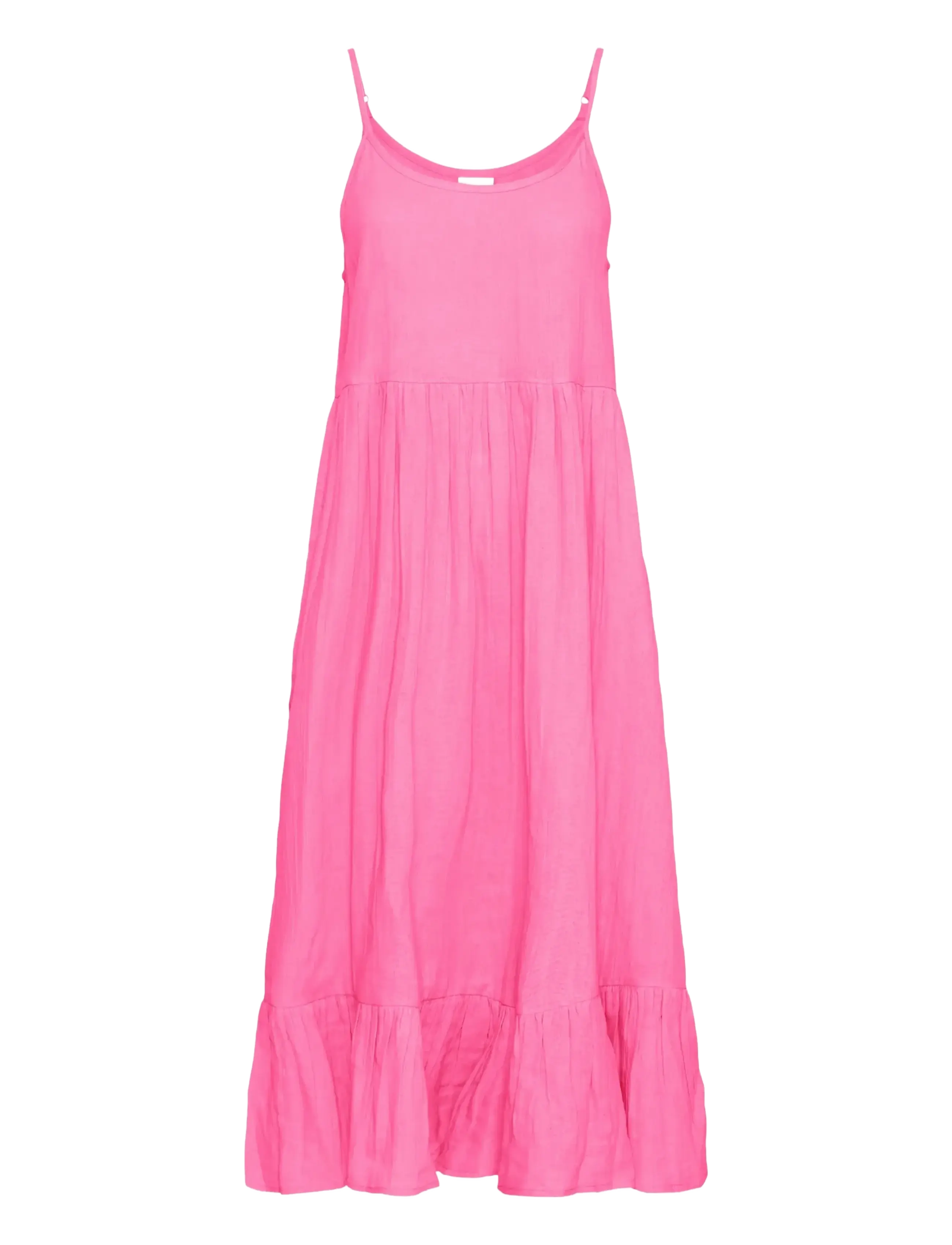 ICHI IAFOXA MIDI DR - Dresses - WILD ORCHID / pink/rose