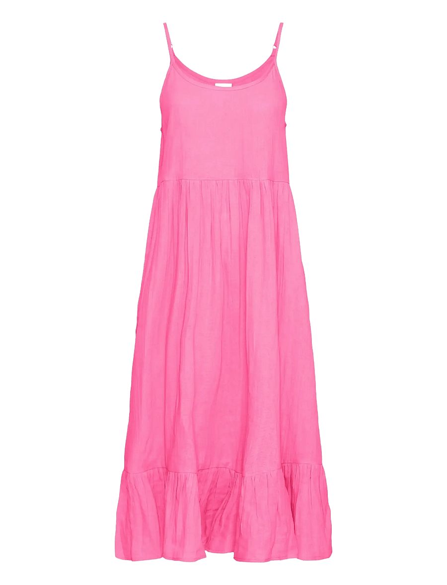 ICHI - IAFOXA MIDI DR - sommerkleider - wild orchid - 0