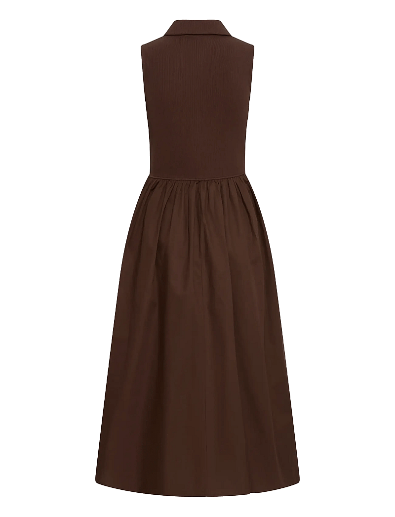 ICHI - IHMONNA POLO DR - sommerkleider - chicory coffee - 2