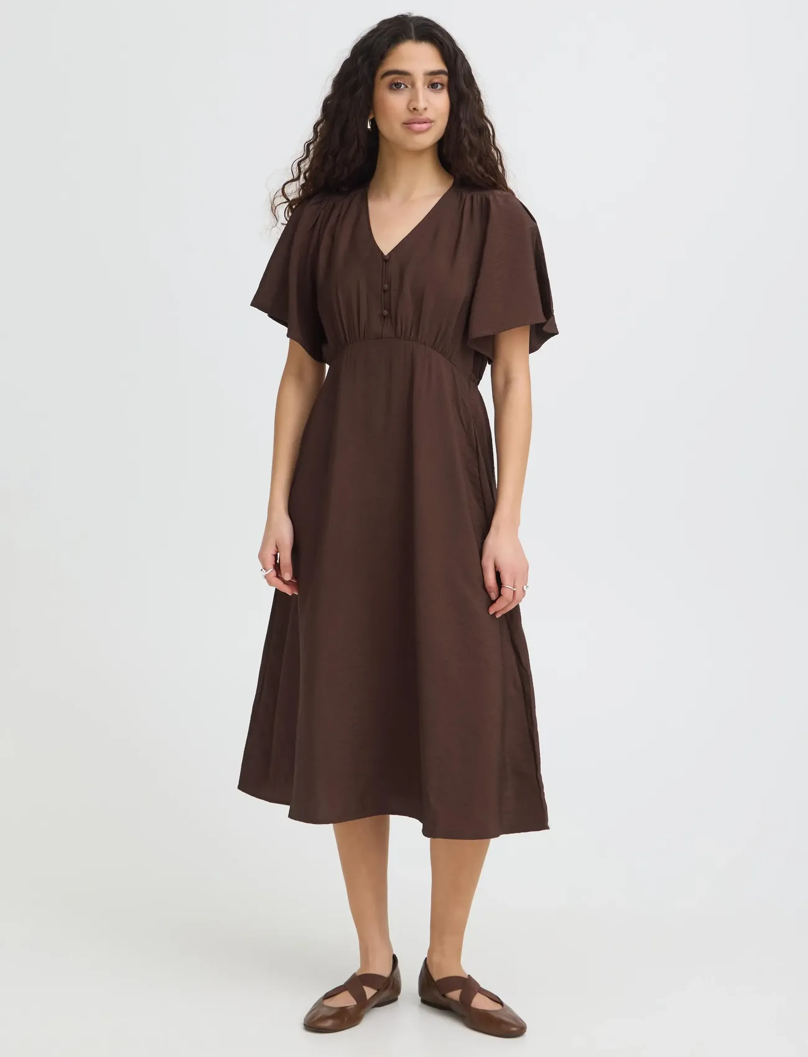 ICHI IHANIVA DR - Inspiration - CHICORY COFFEE / brown