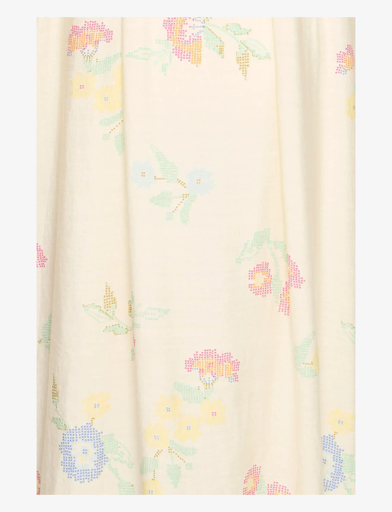 ICHI - IHGINNI DR - summer dresses - cross stitch flowers - 3