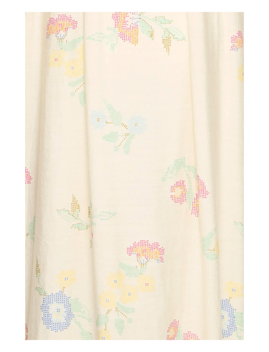 ICHI - IHGINNI DR - sommerkleider - cross stitch flowers - 3