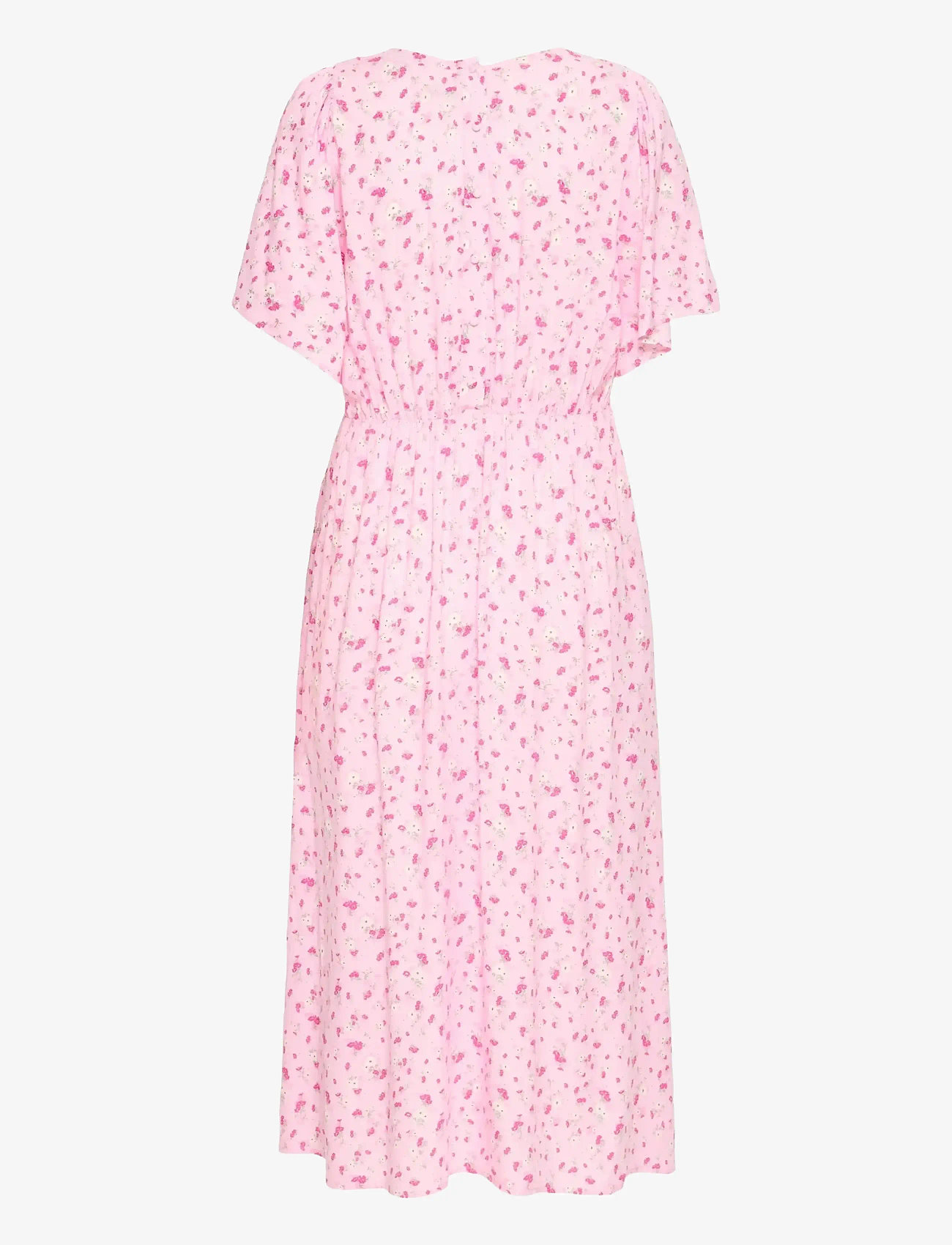 ICHI - IHVERA DR42 - summer dresses - pink lady flower - 2