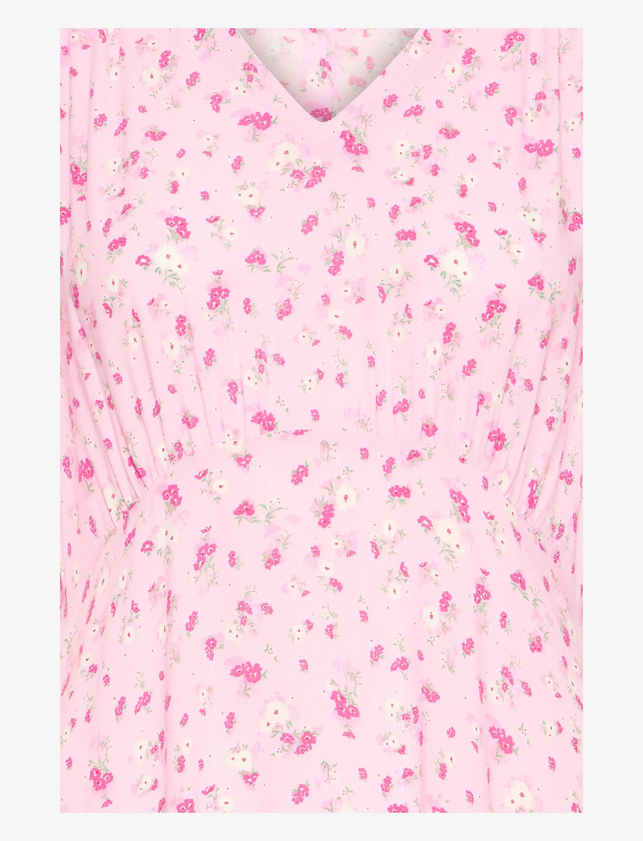 ICHI - IHVERA DR42 - summer dresses - pink lady flower - 3