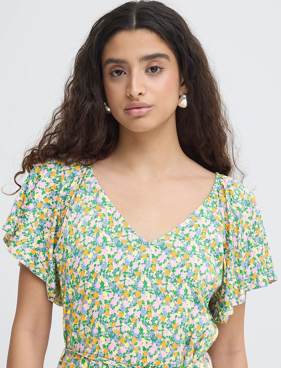 ICHI - IHAYA DR8 - sommerkjoler - multi flower - 0