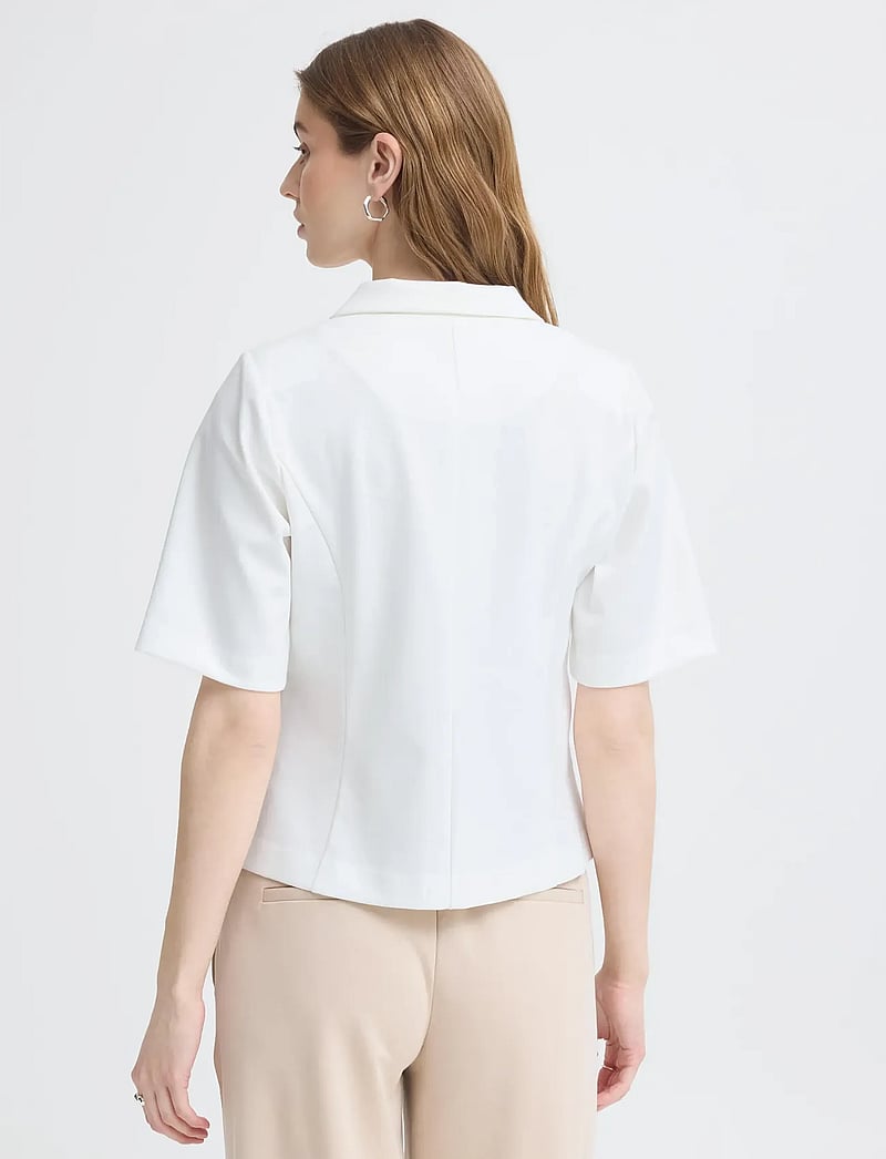 ICHI - IHKATE TREND BL13 - enkeltradede blazere - cloud dancer - 3