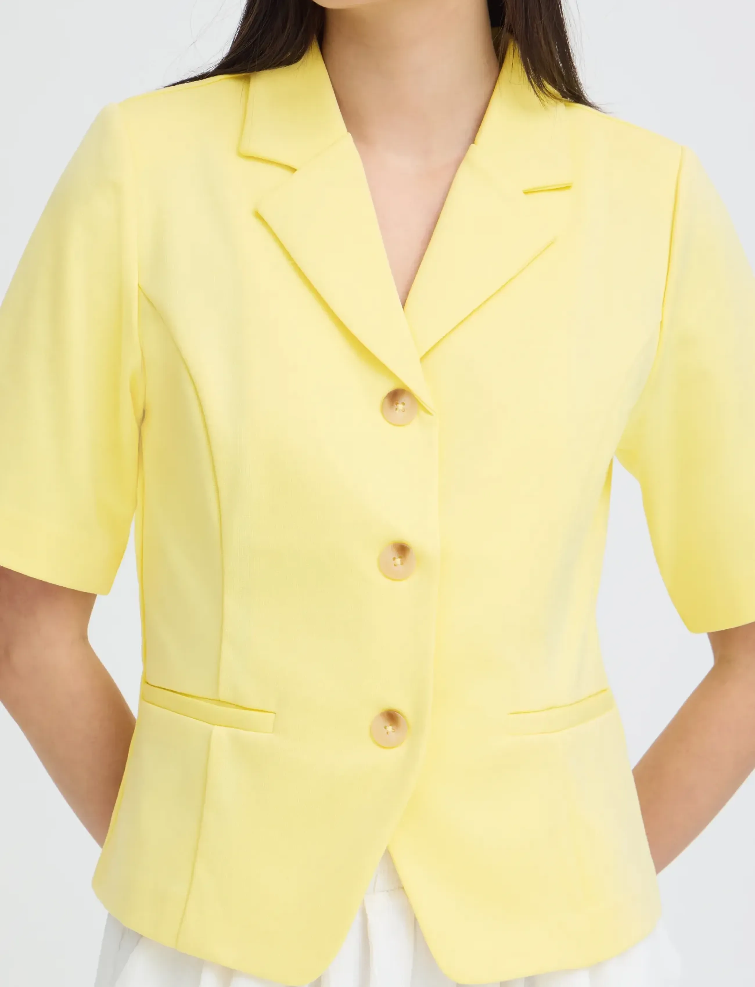 ICHI - IHKATE TREND BL13 - party wear at outlet prices - mellow yellow - 3