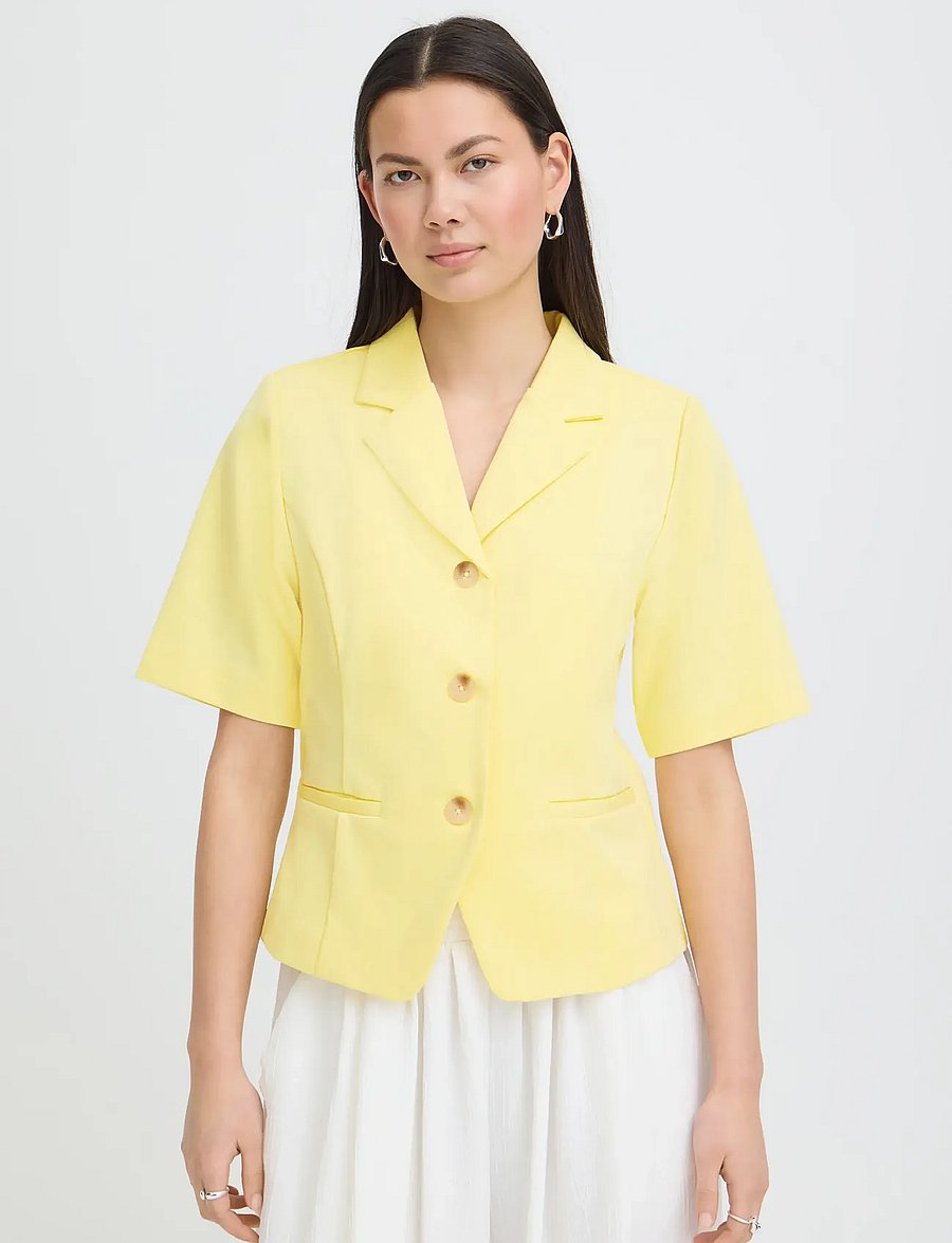 ICHI - IHKATE TREND BL13 - single breasted blazers - mellow yellow - 5