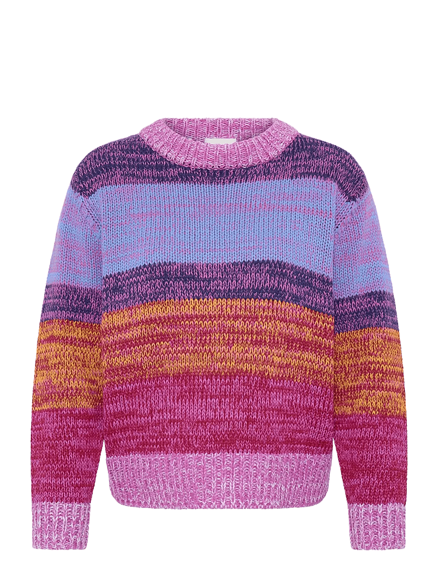 ICHI - IHALINEA LS - striktrøjer - meadow mauve mix color - 1