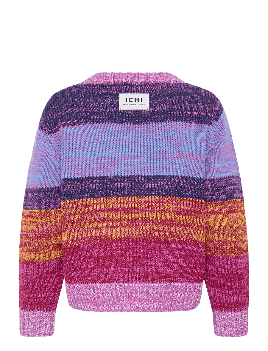 ICHI - IHALINEA LS - striktrøjer - meadow mauve mix color - 2