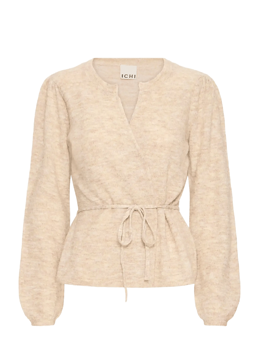 ICHI - IHARDENS CA2 - cardigans - oatmeal melange - 1