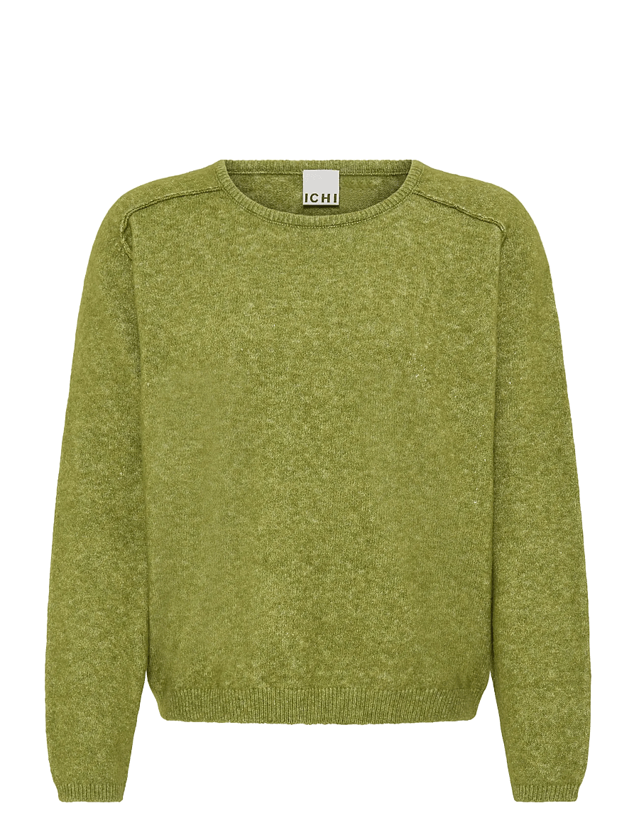 ICHI - IHDASILA LS4 - stickade tröjor - calla green - 1