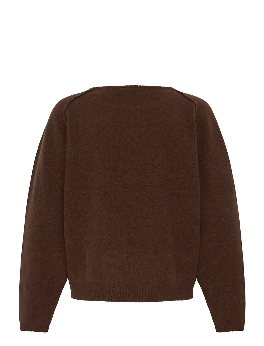 ICHI - IHDASILA LS4 - stickade tröjor - chicory coffee - 2