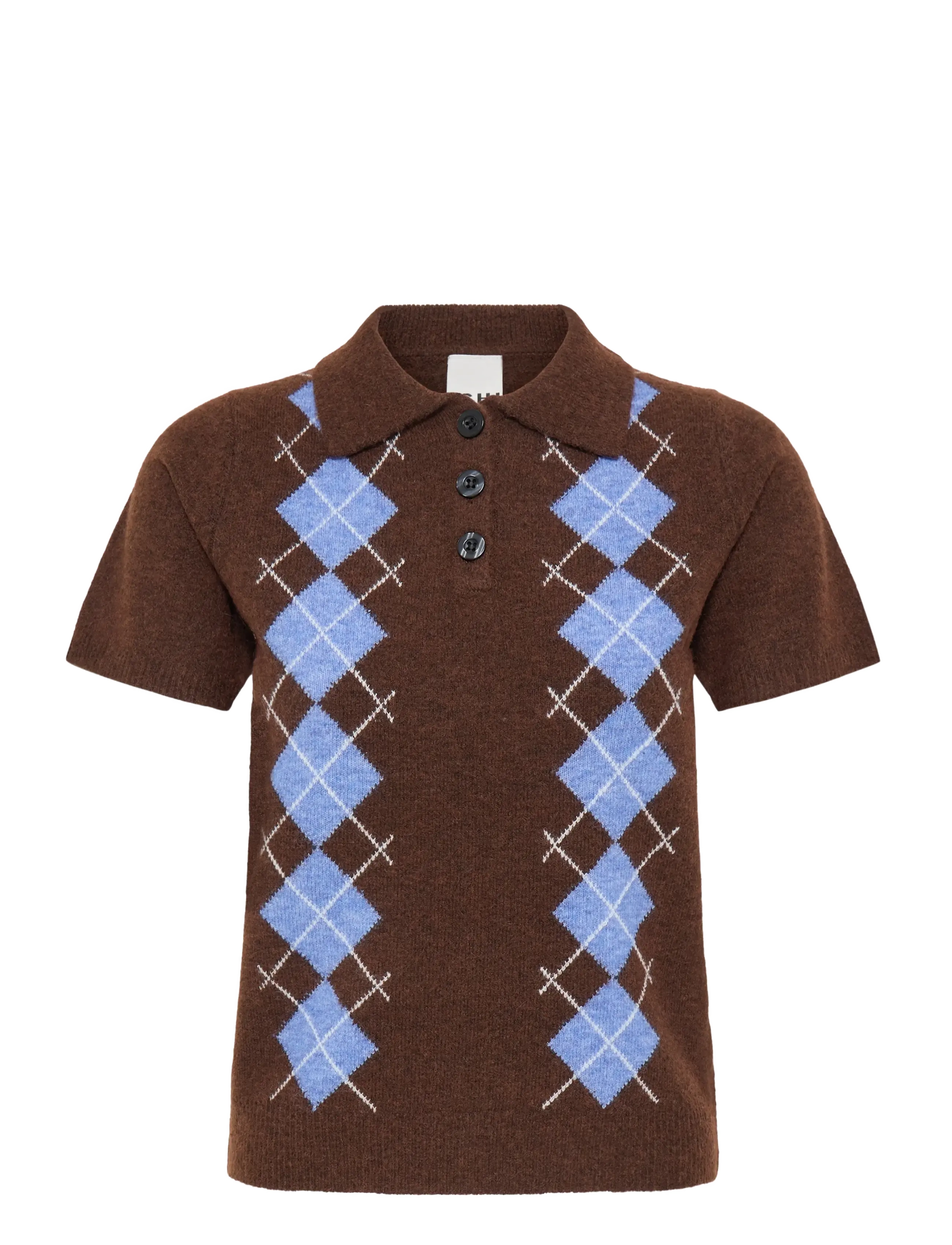ICHI IHDASILA SS3 - Jumpers - CHICORY COFFEE HARLEKIN / brown