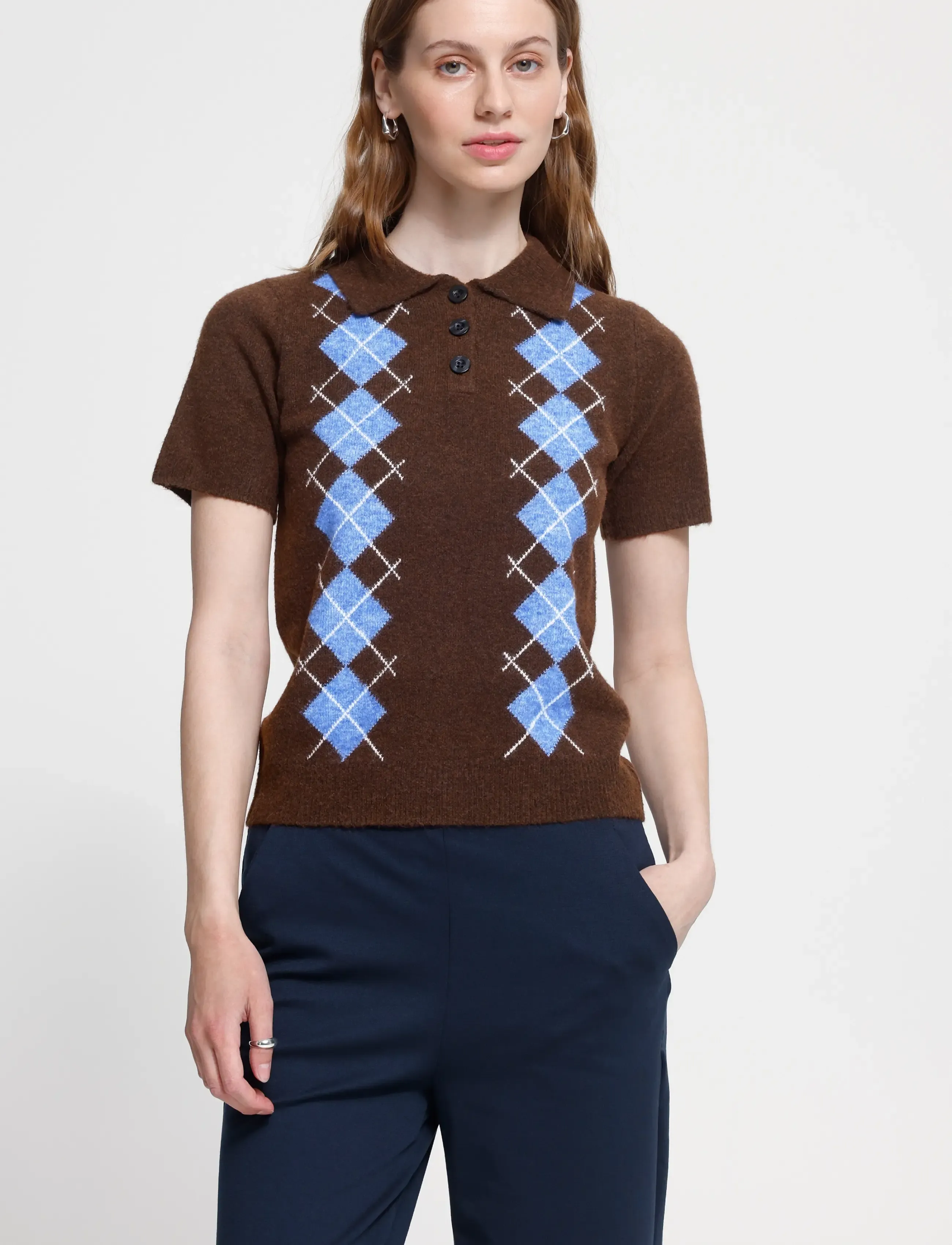 ICHI - IHDASILA SS3 - chicory coffee harlekin - 5
