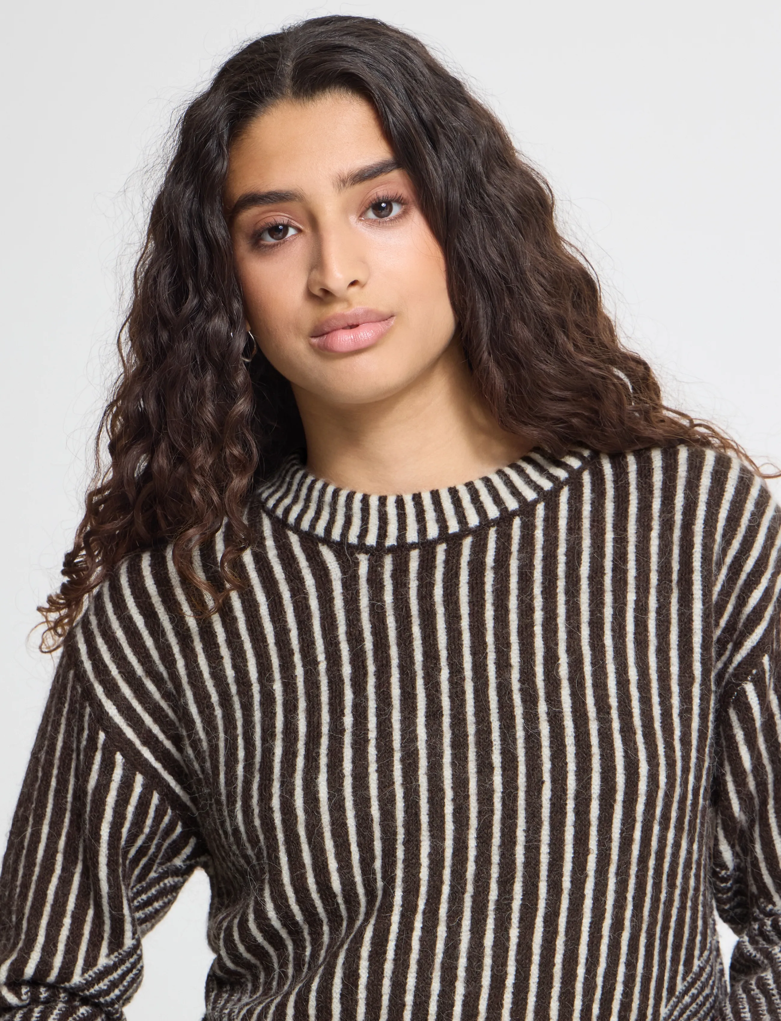 ICHI - IHKAMARA LS STRIPE5 - pullover - chocolate torte c.d. stripe - 4