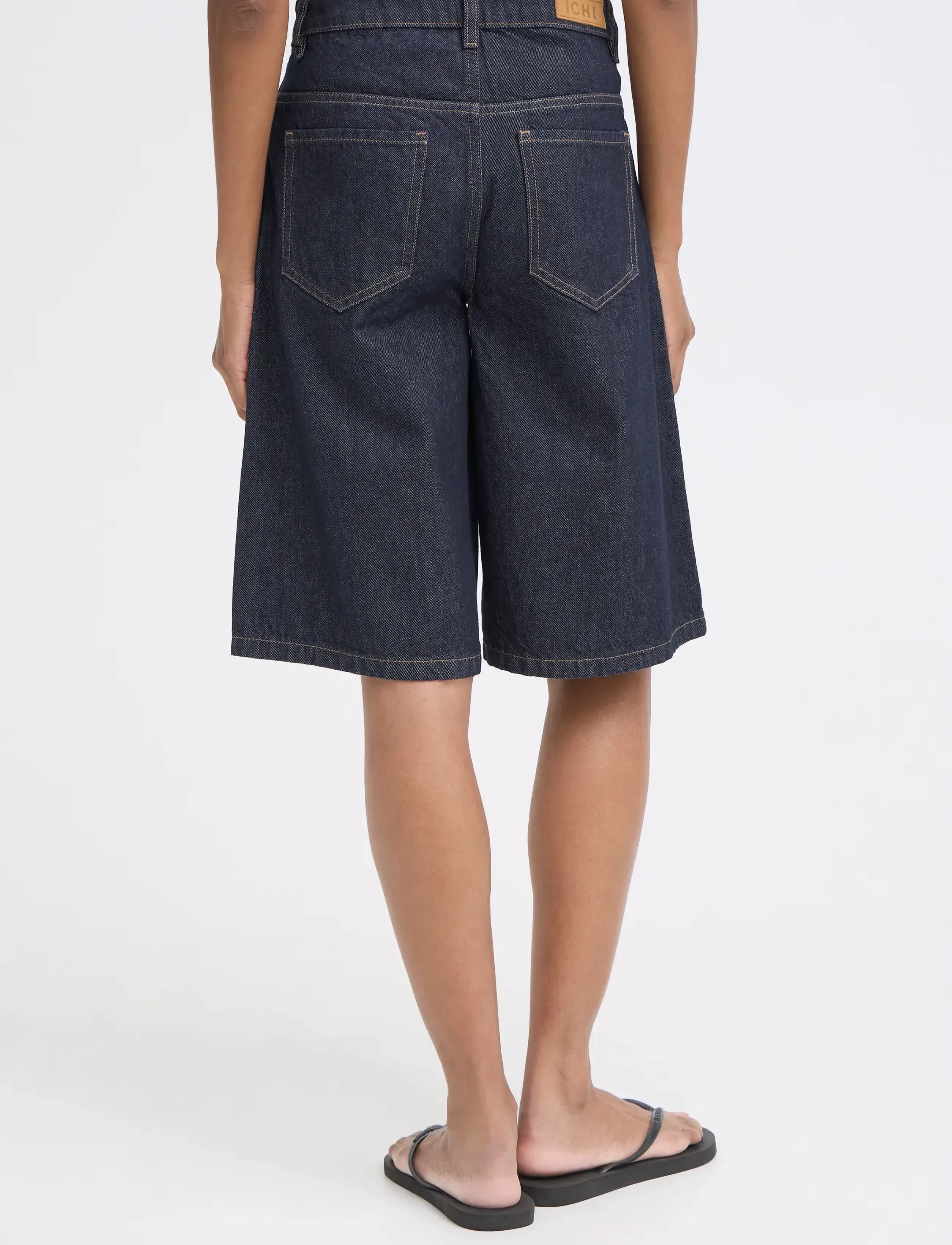 ICHI - IHKIRSTEN BERMUDA SHO - jorts - denim authentic blue - 3