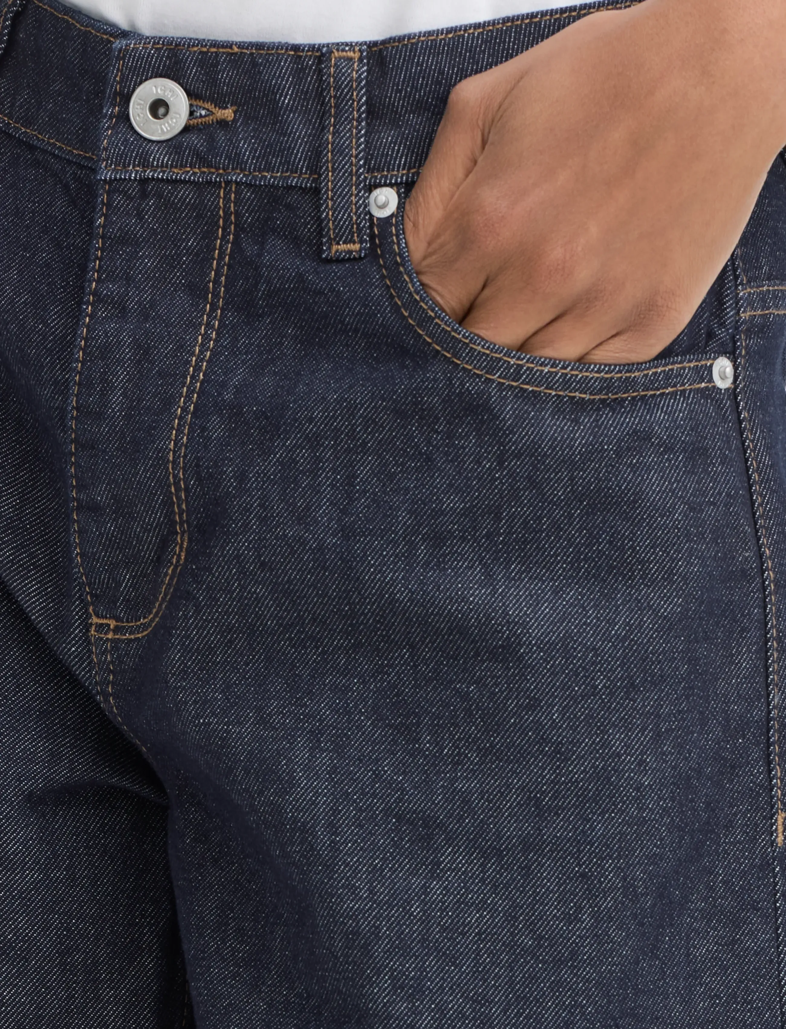 ICHI - IHKIRSTEN BERMUDA SHO - jorts - denim authentic blue - 4