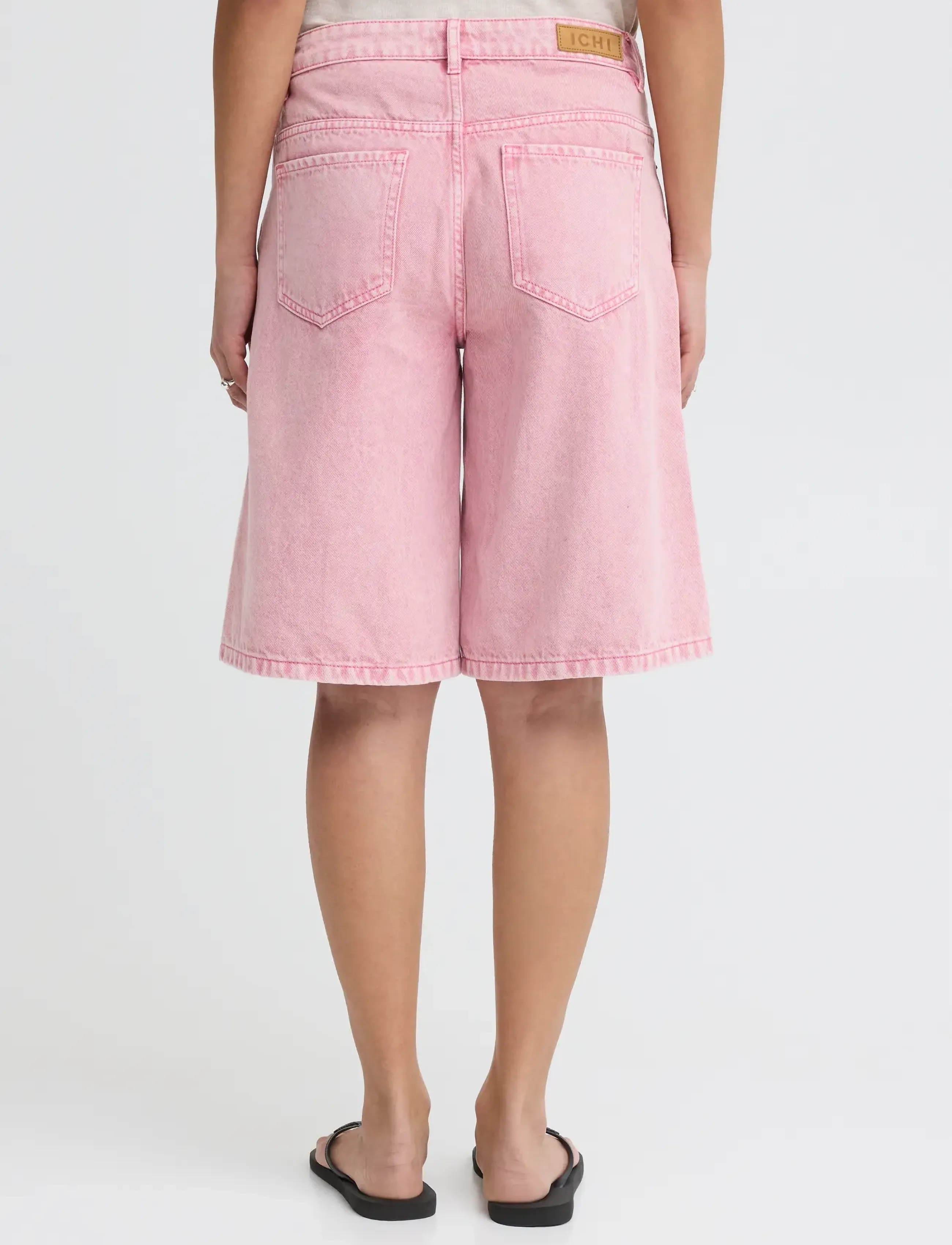 ICHI - IHKIRSTEN BERMUDA SHO - jorts - wild orchid - 3