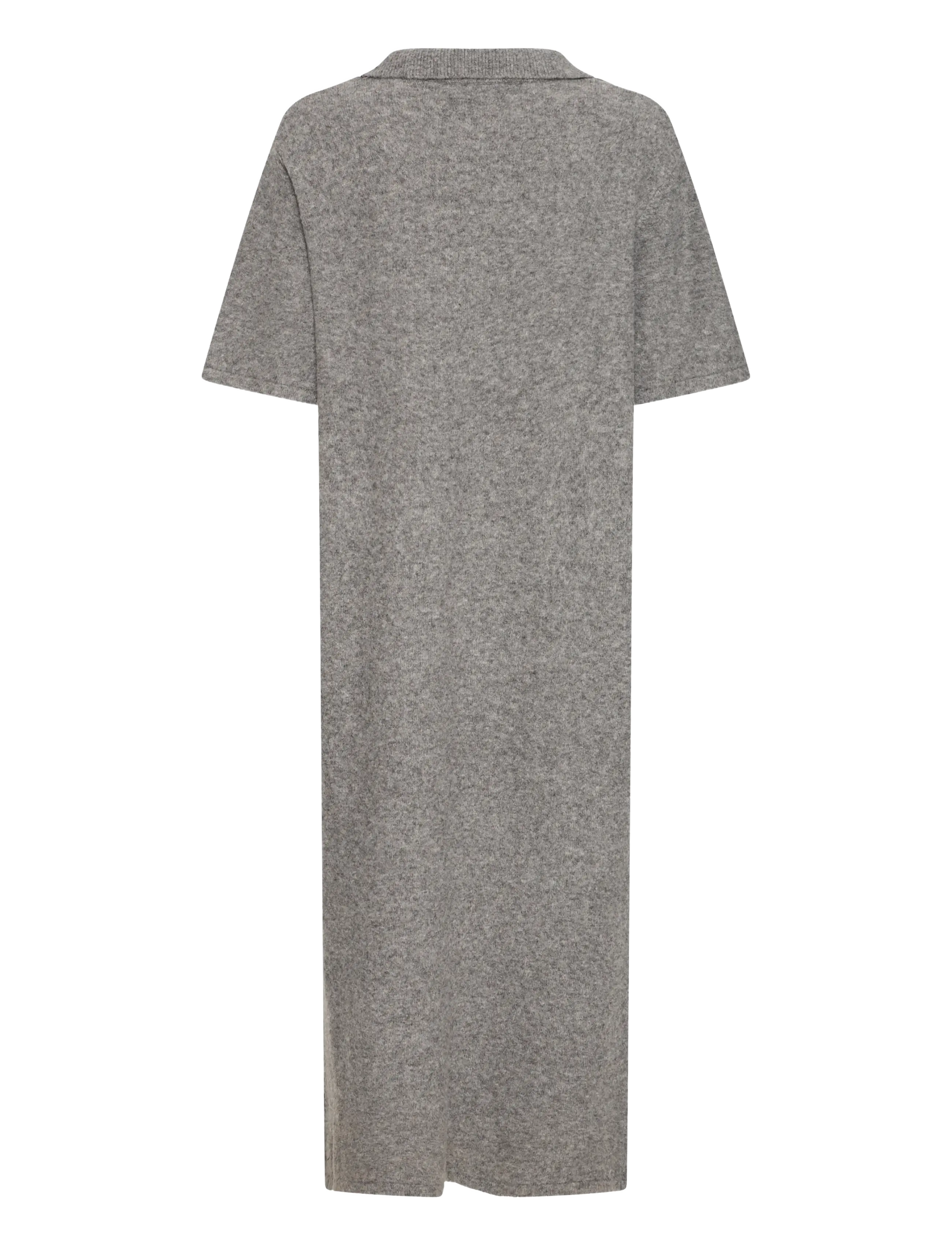 ICHI - IHDASILA DR4 - stickade klänningar - asphalt melange - 2