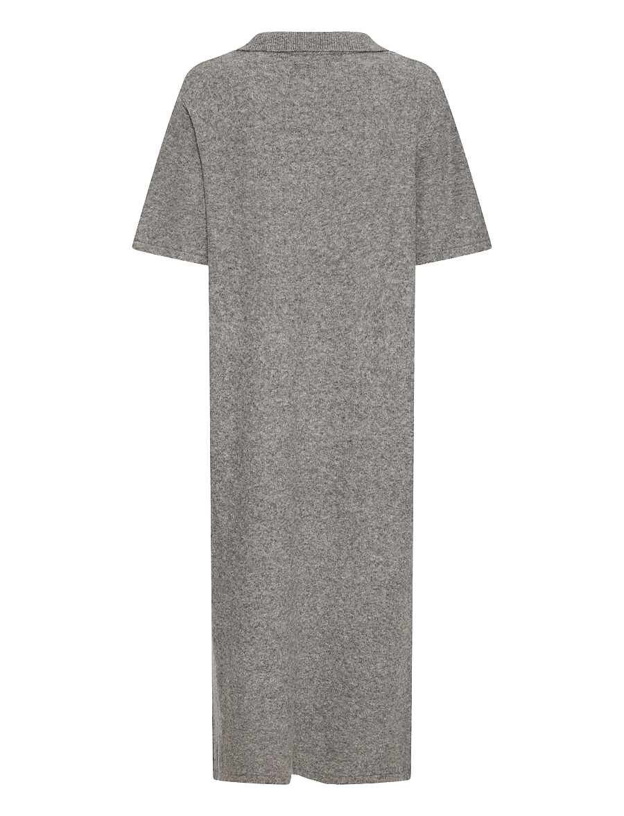 ICHI - IHDASILA DR4 - stickade klänningar - asphalt melange - 2