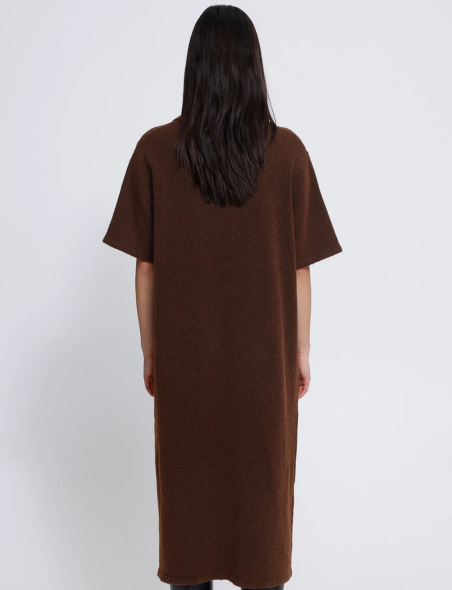 ICHI - IHDASILA DR4 - knitted dresses - chicory coffee - 3