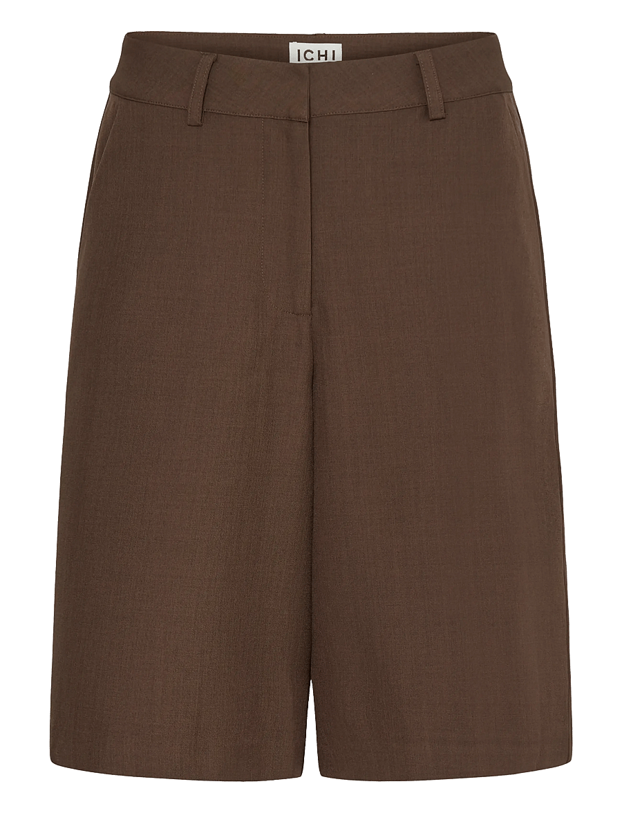 ICHI - IHFAVA LONG SHO - bermuda-püksid - slate black melange - 1