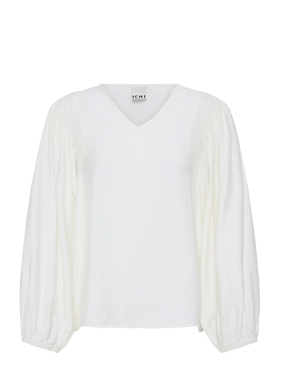 ICHI - IHIMELDA LS - långärmade blusar - birch - 1