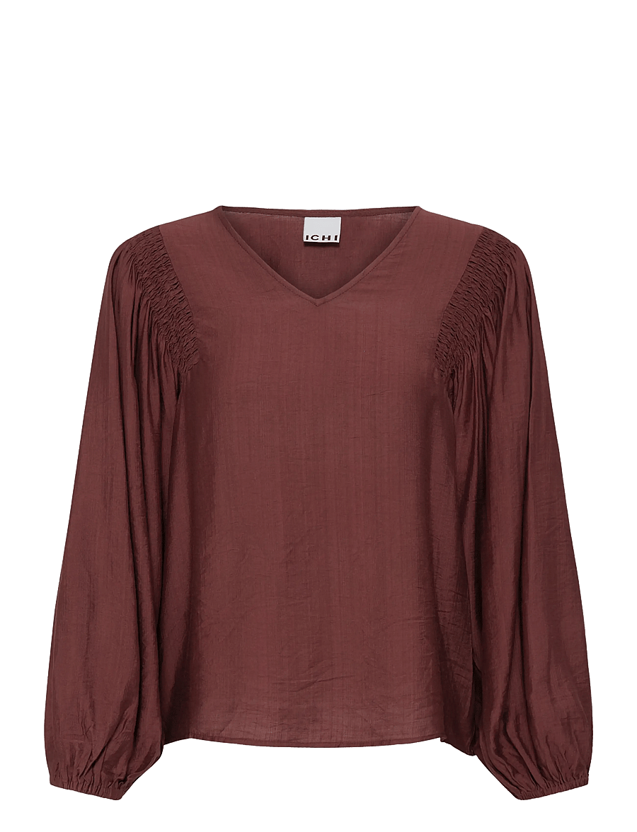 ICHI - IHIMELDA LS - långärmade blusar - port royale - 1