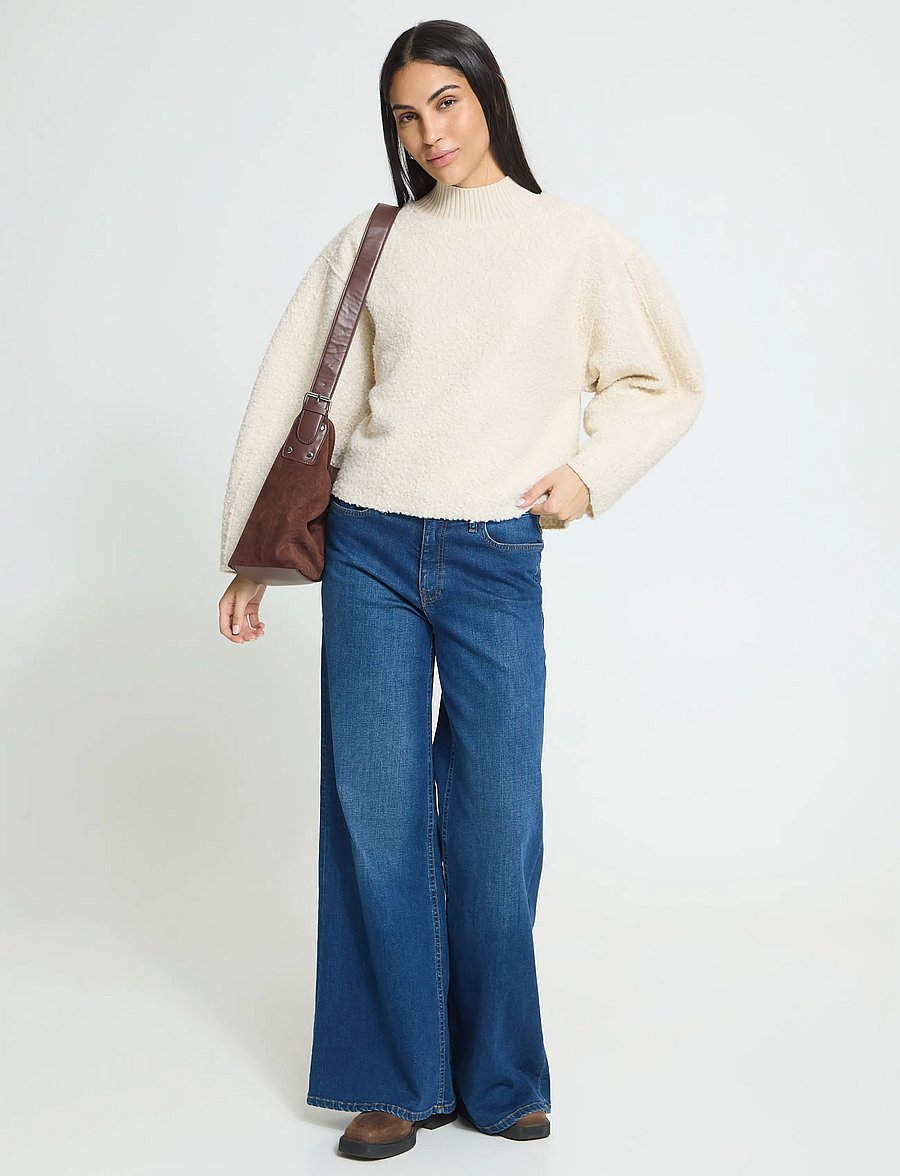 ICHI - IHCURLEY LS - pullover - birch - 0