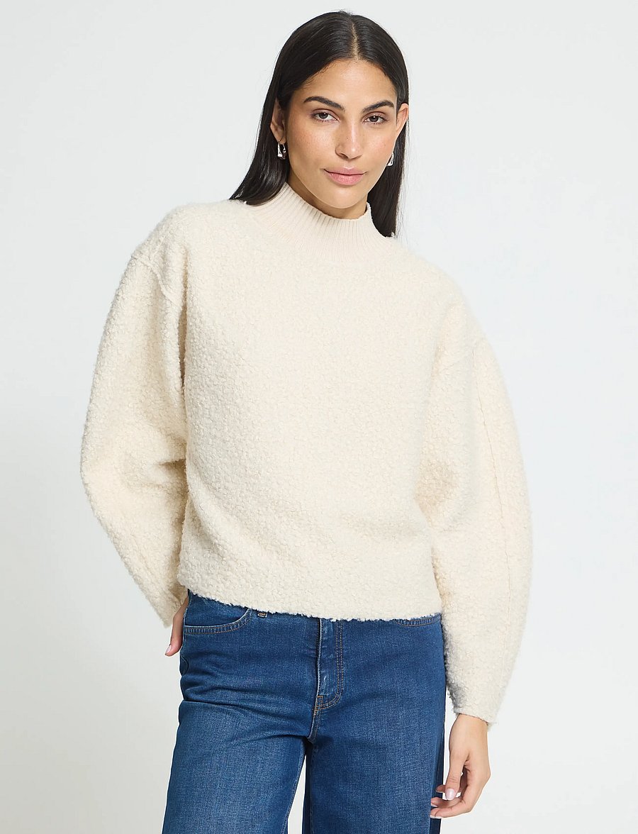 ICHI - IHCURLEY LS - pullover - birch - 5