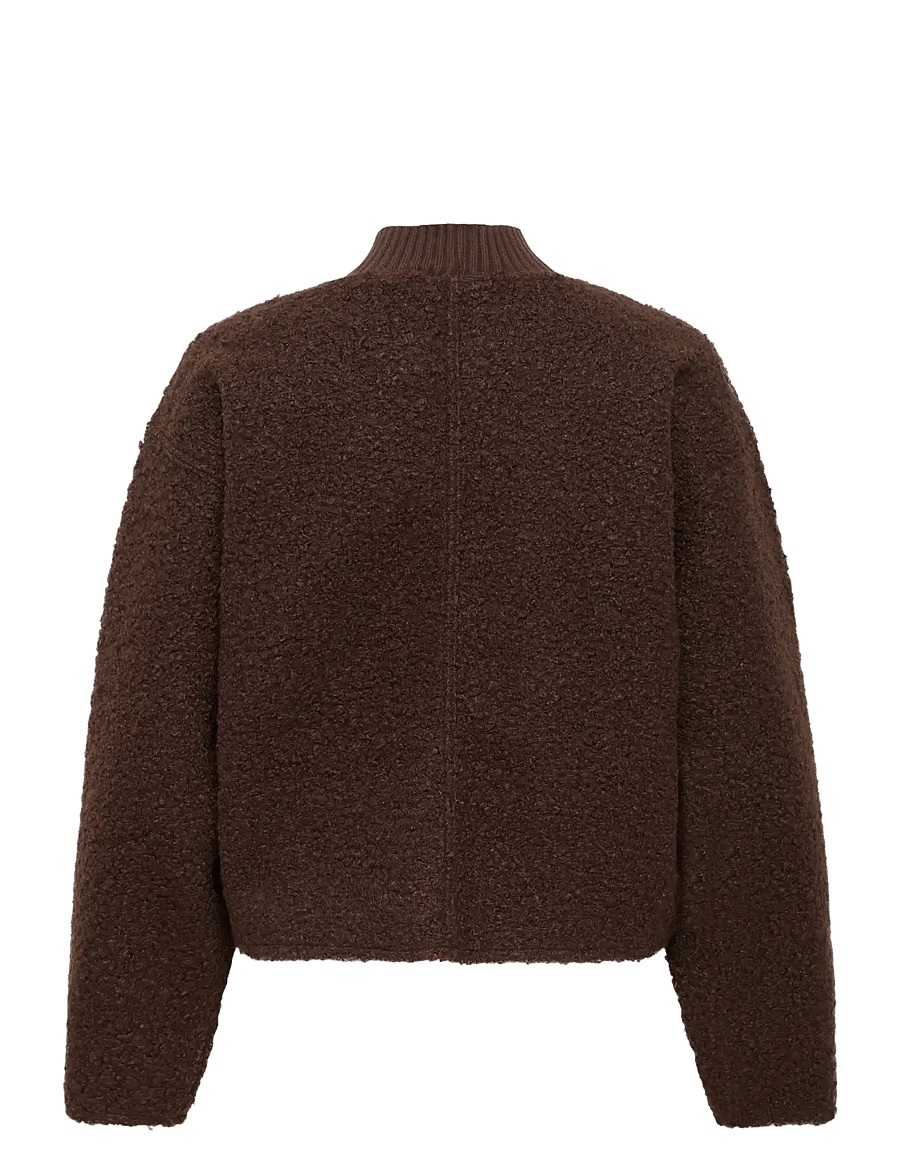 ICHI - IHCURLEY LS - pullover - coffee bean - 1