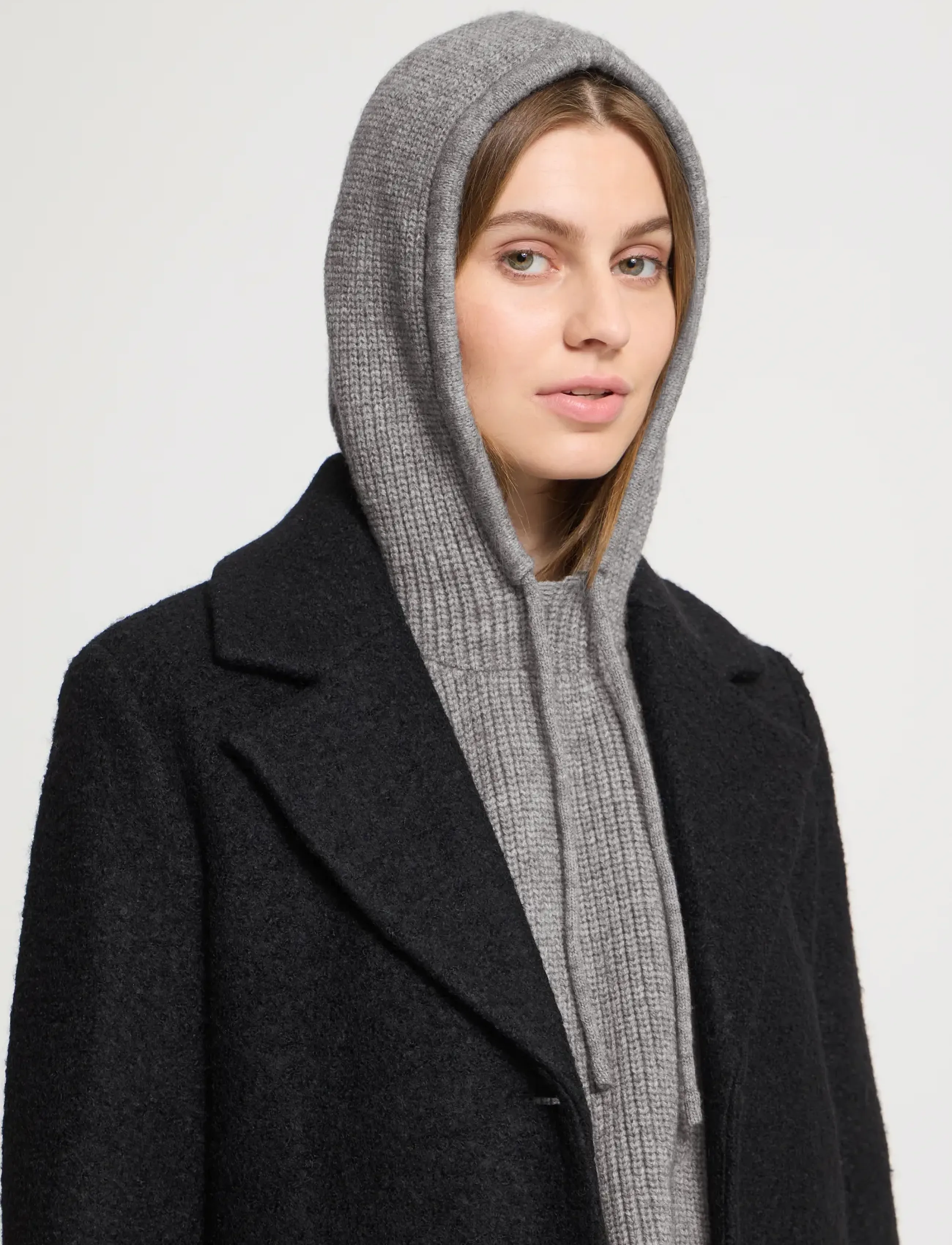ICHI - IADAGMAR PO - strickwesten - dark grey melange - 4