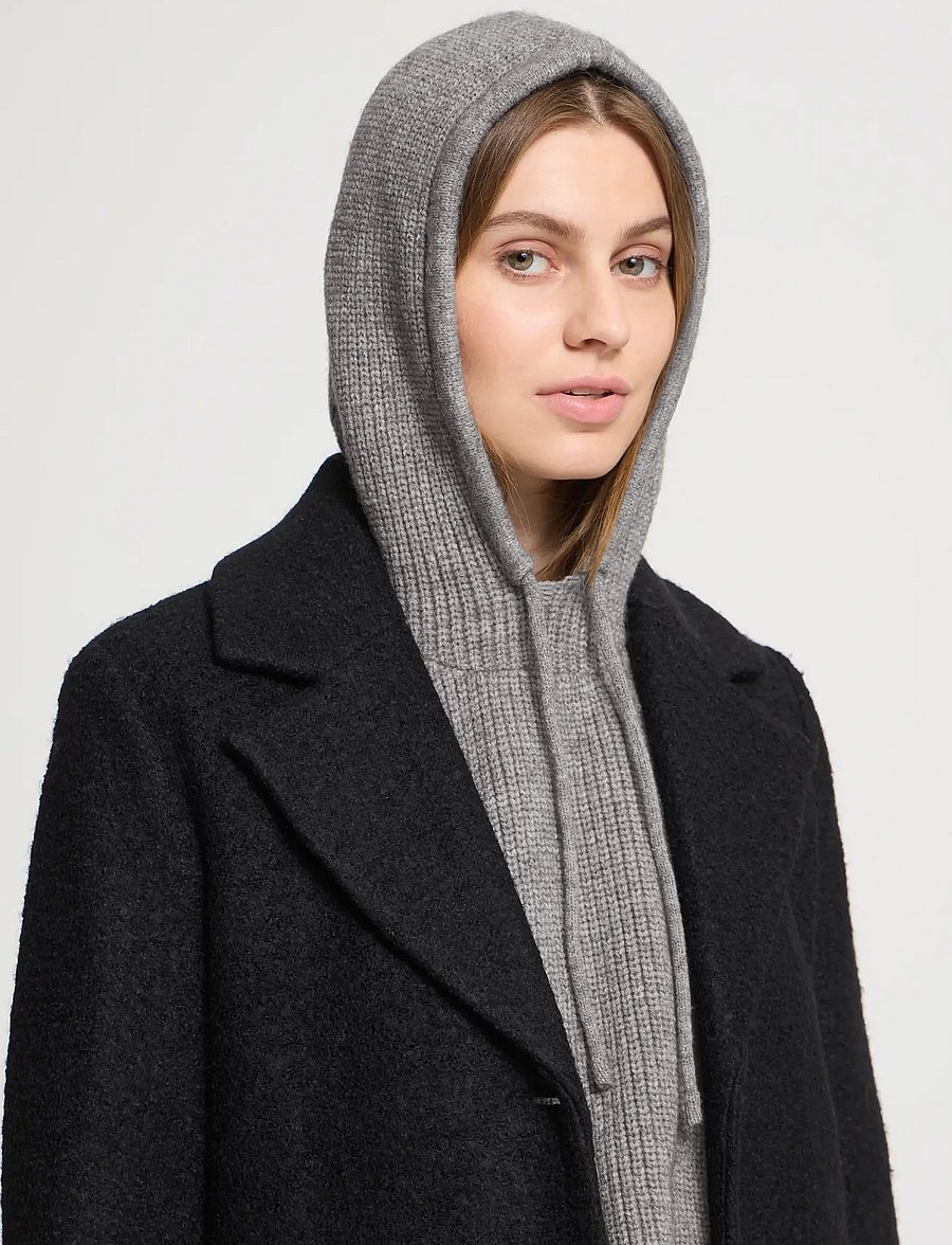 ICHI - IADAGMAR PO - strickwesten - dark grey melange - 4