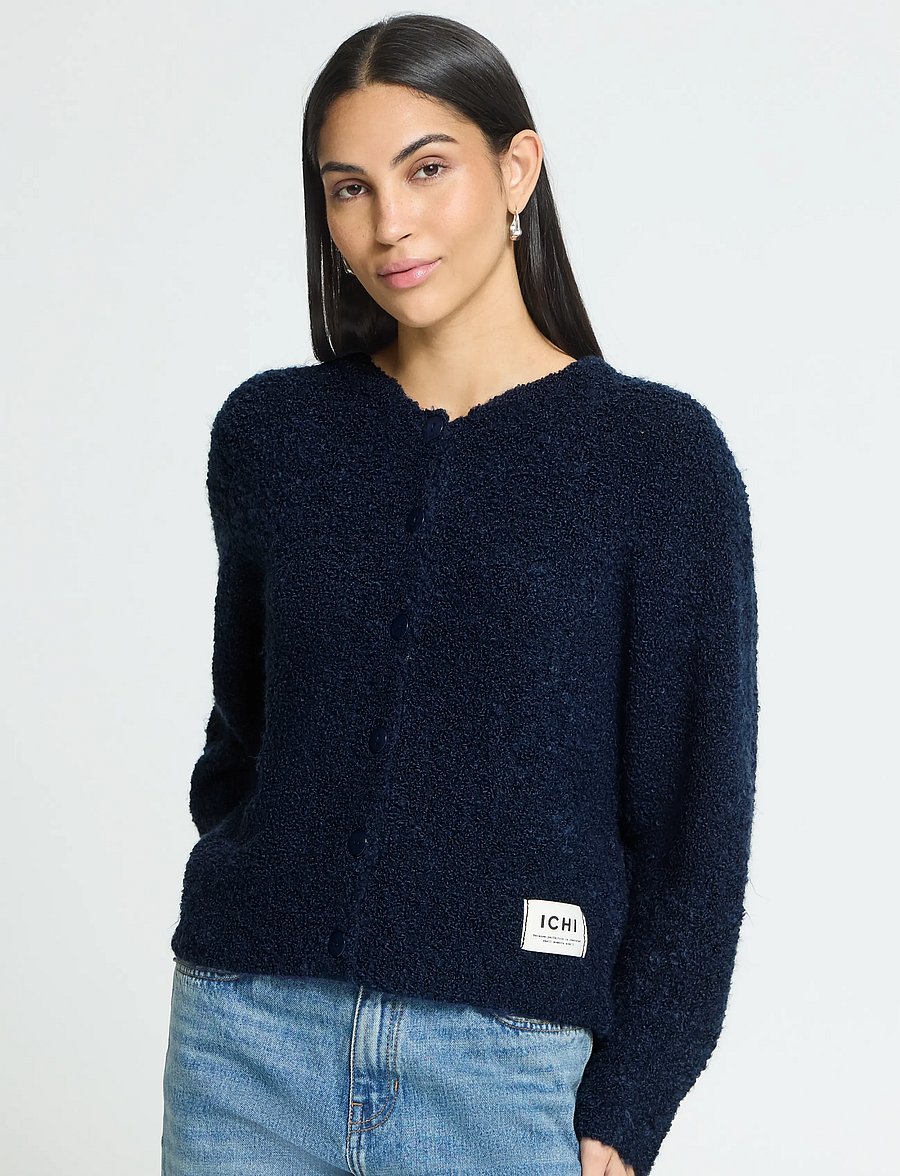 ICHI - IHSARISA CA2 - cardigans - maritime blue - 5